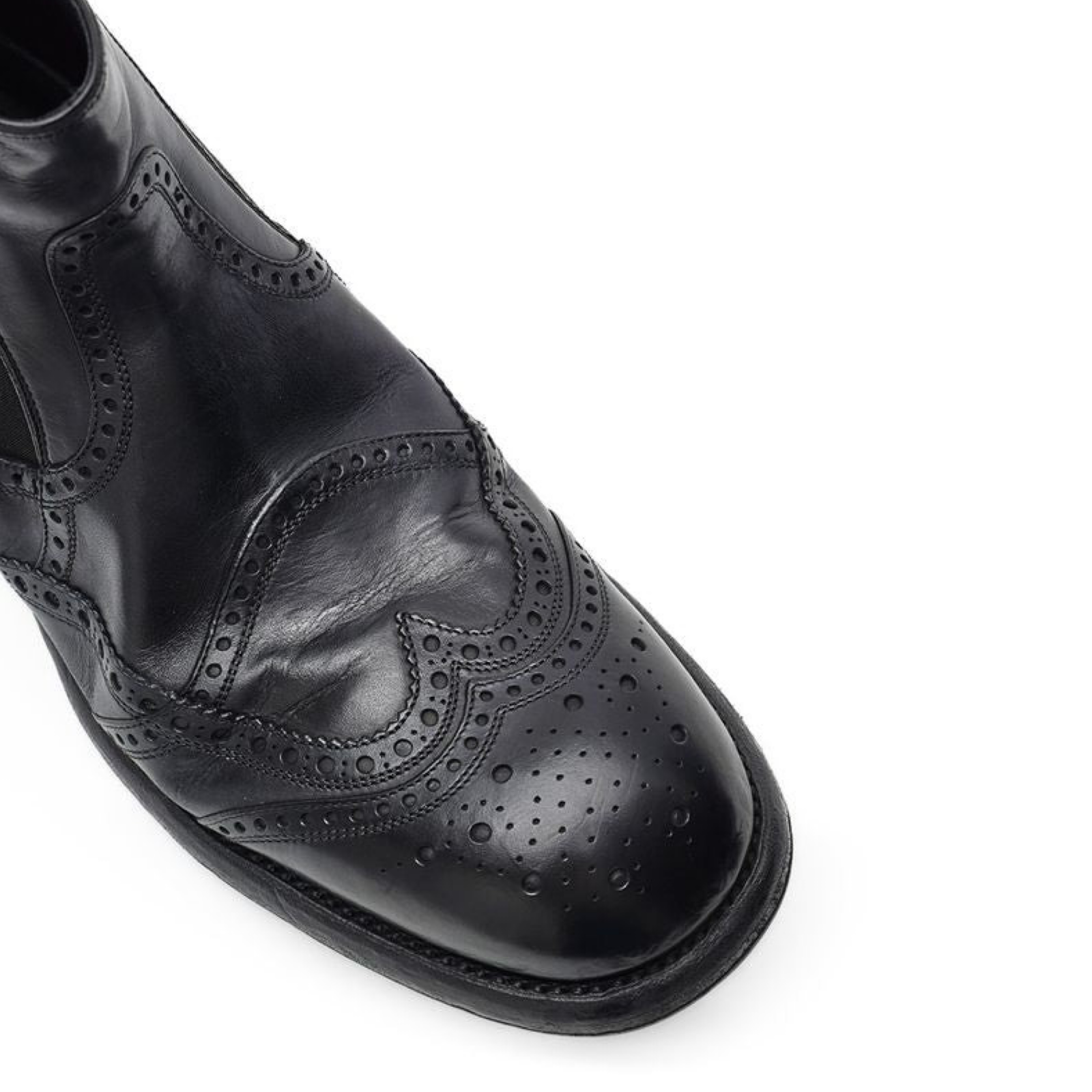 Dolce & Gabbana Michelangelo Men Chelsea Boots A60354 A18288 0999 Close-Up