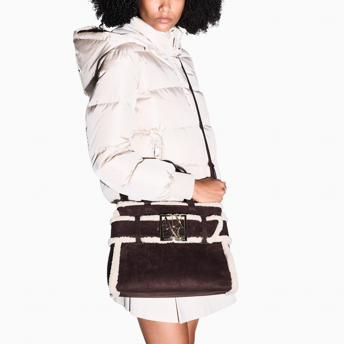 Дамска чанта Armani Exchange Women Shopping Bag XW000285 AF26995 M6027 Model View