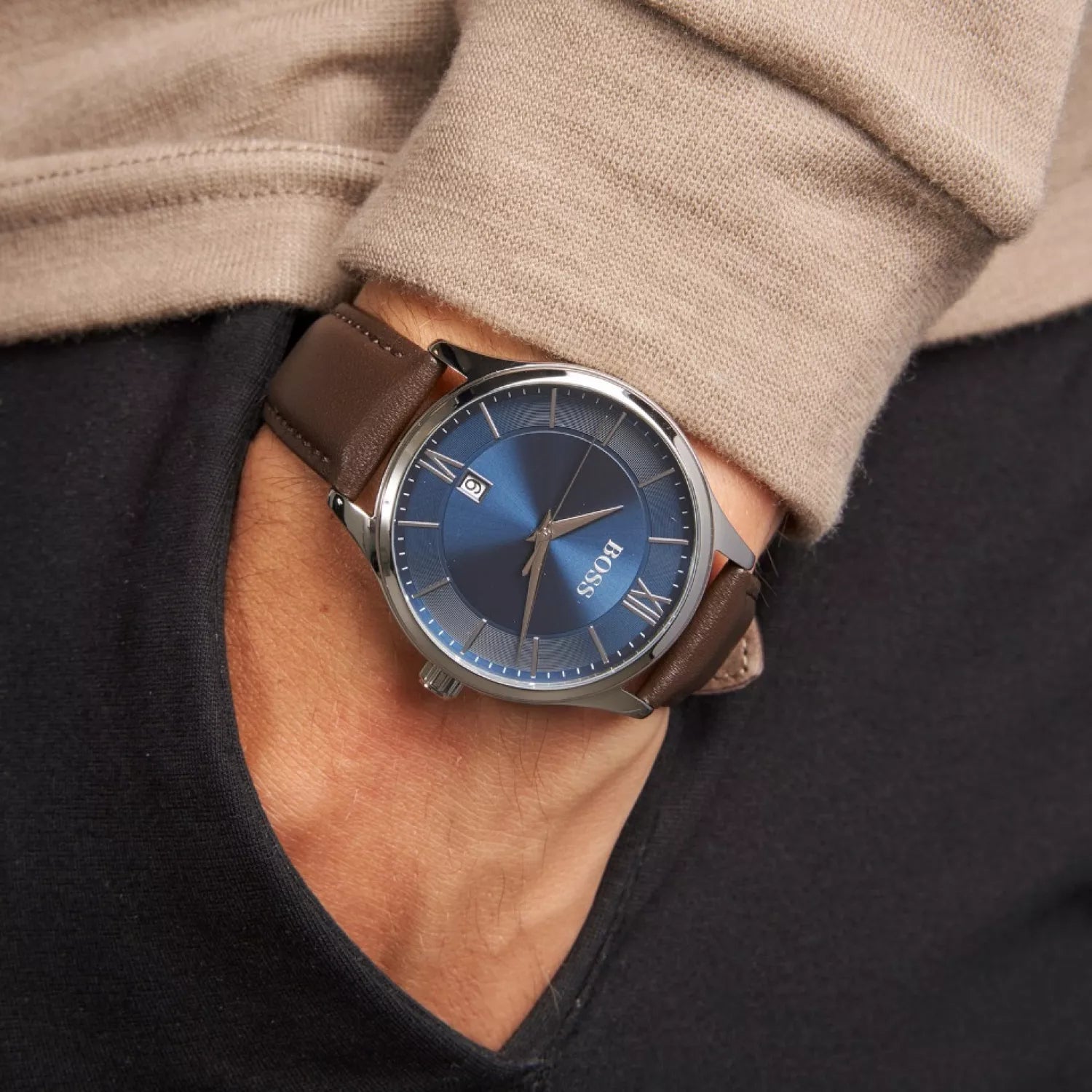 Мъжки часовник Мъжки часовник Hugo Boss
1513955 Brown