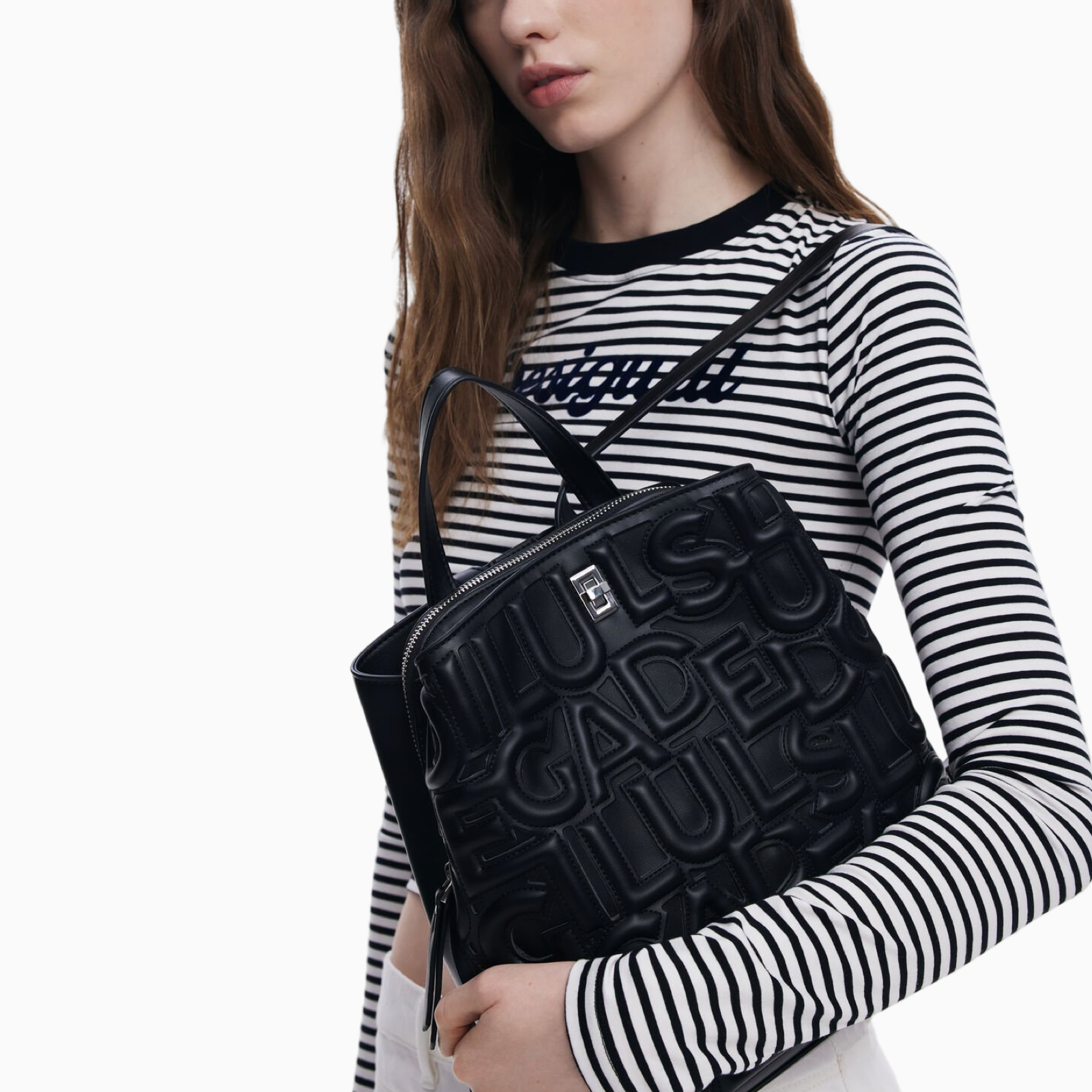 Дамска черна раница Desigual 25SAKP47