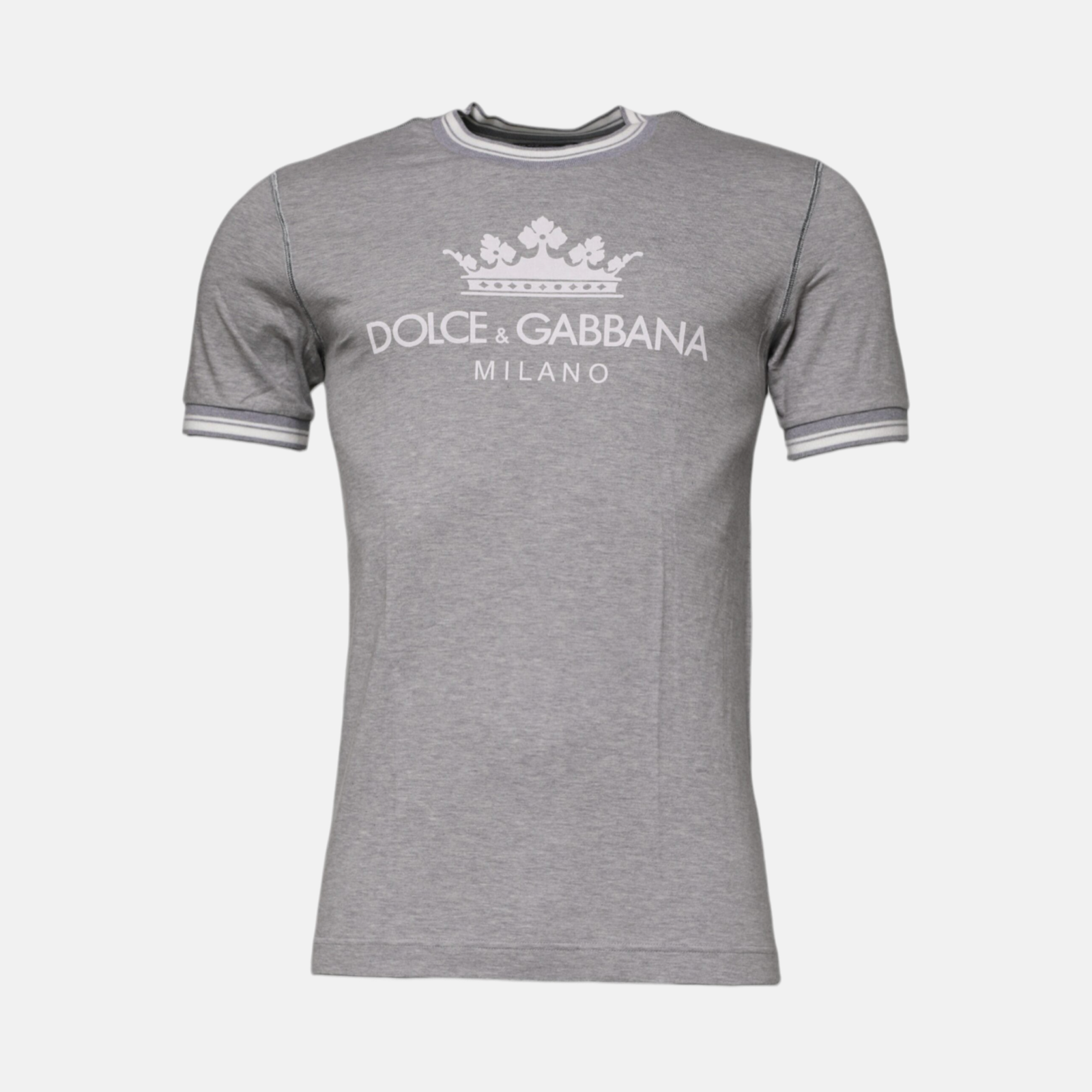 Мъжка сива тениска Dolce & Gabbana 
G8IR4T FU7EQ