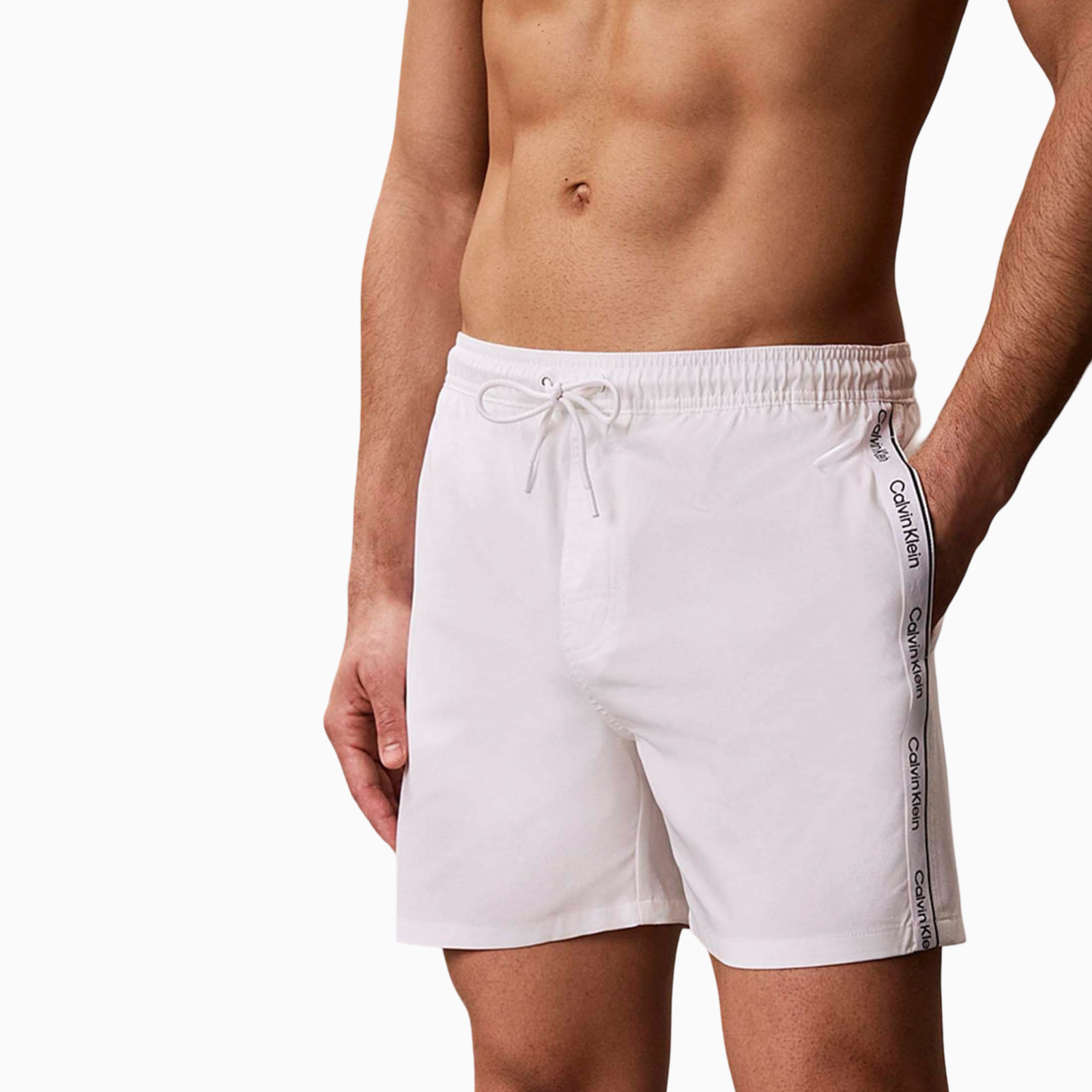 Мъжки бански Calvin Klein Jeans Men Swimwear LV00N61002 100 Close-Up