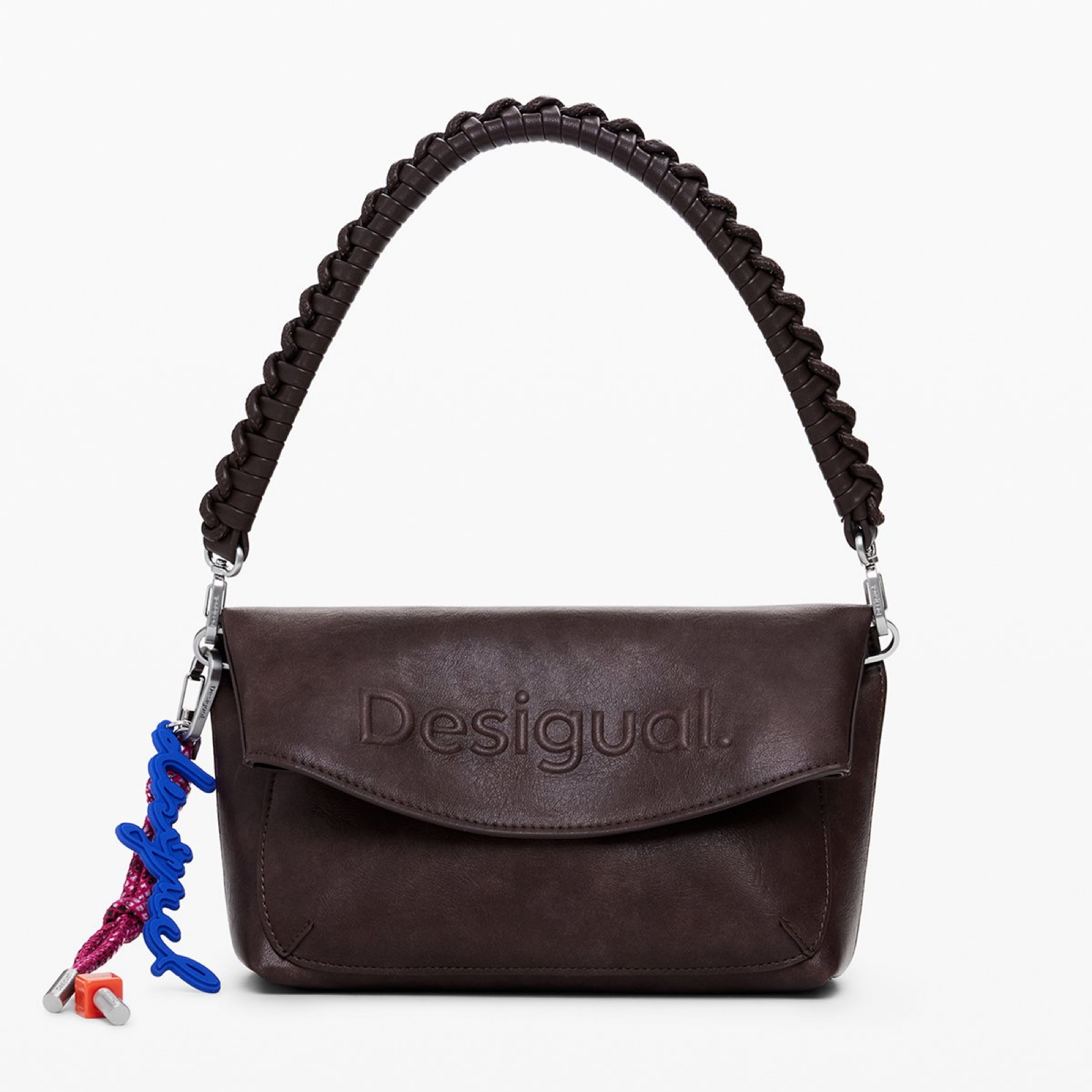 Дамска кафява чанта Desigual Women Handbag 25WAXP70 Front View