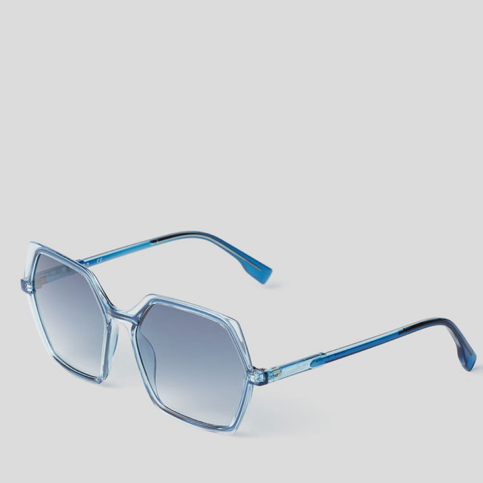 Дамски сини слънчеви очила Karl Lagerfeld Women Sunglasses KL6083S 407 Side View