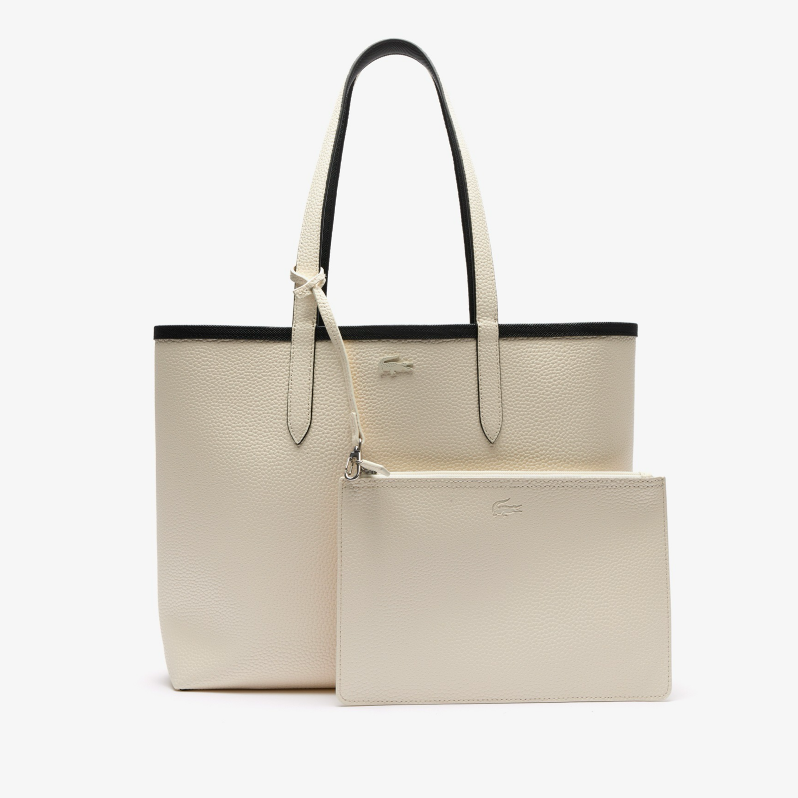 Дамска чанта Lacoste Women Reversible Tote and Pouch Bag NF2142AA Front View