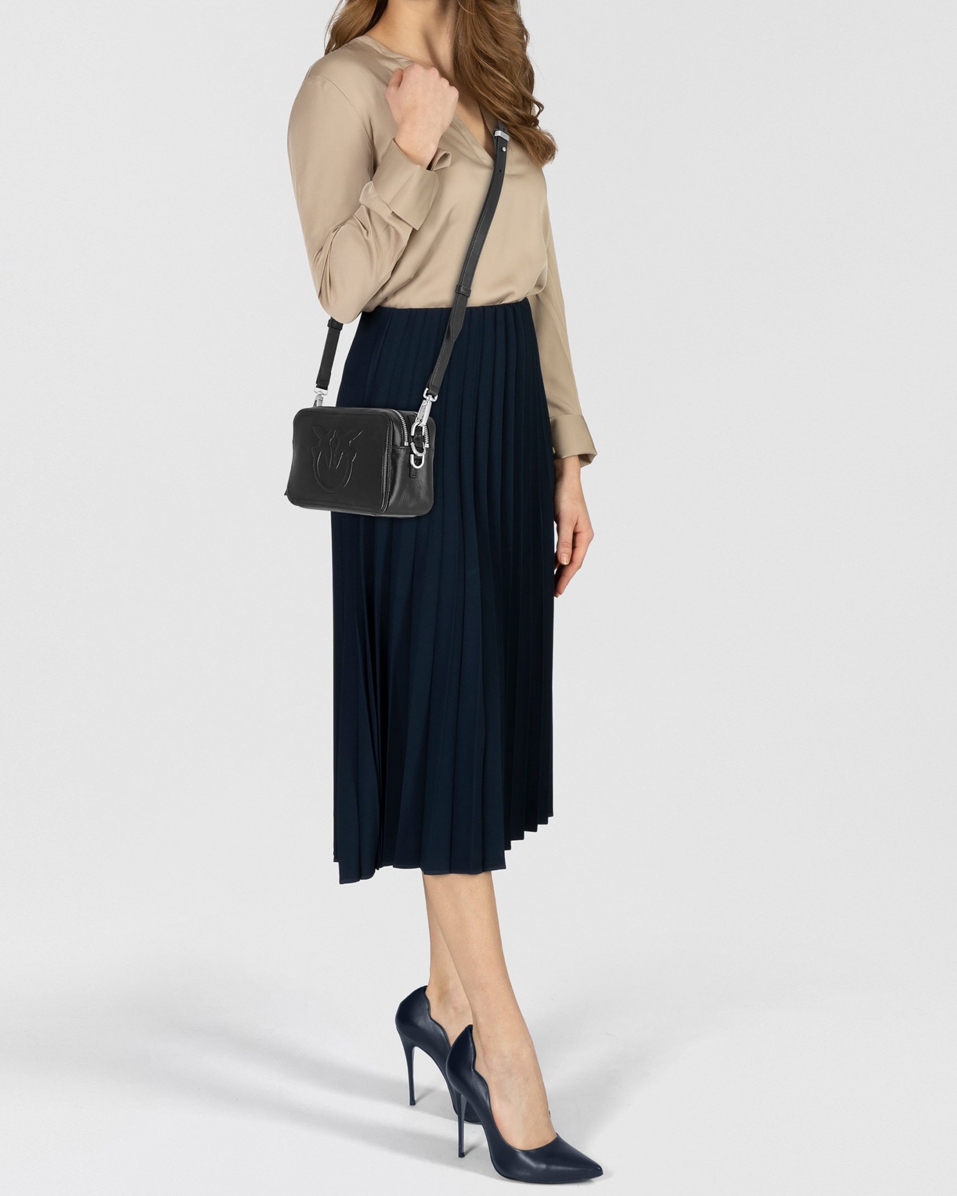 Дамска кросбоди чанта Women’s crossbody bag PINKO 104336A26JZ99S Black