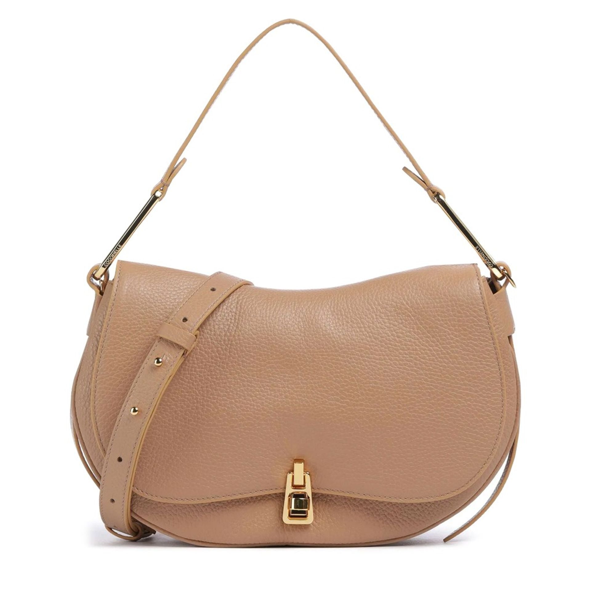 Дамска чанта Women’s shoulder bag Coccinelle E1PQR180301 N71 Brown front view