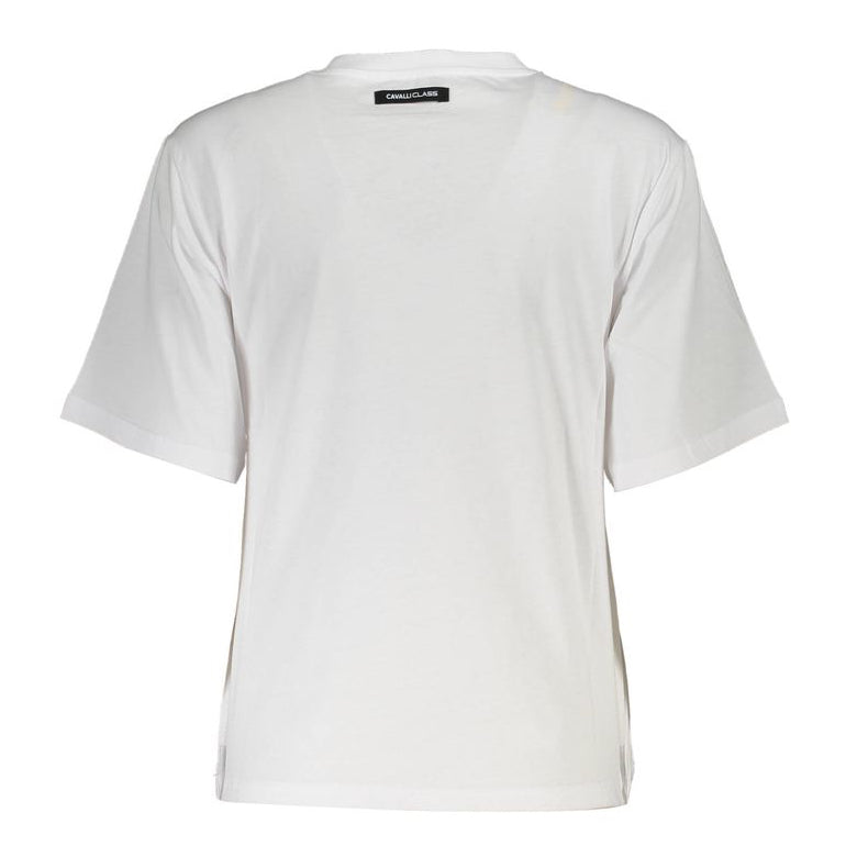 Дамска тениска Women’s t-shirt Cavalli Class
QXT62H JD060 0005 White back view