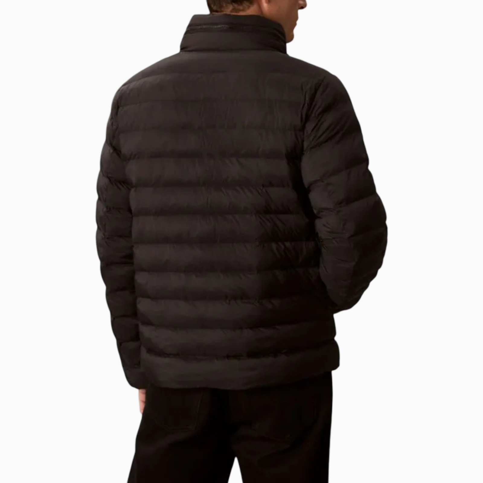 Мъжко черно яке Calvin Klein Jeans Men Jacket LV04RC511G Back View