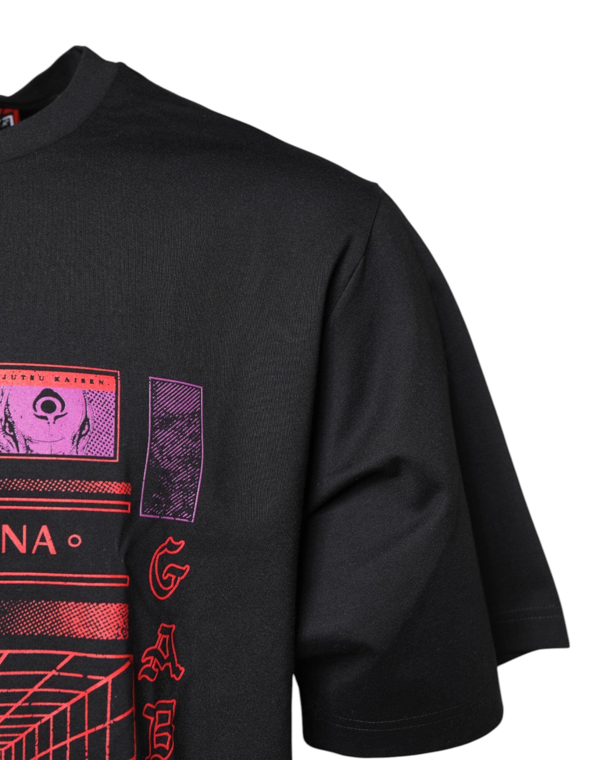 Мъжка тениска Men’s t-shirt DOLCE & GABBANA I8AGEZ G7F0S HN3ZI Black detail view