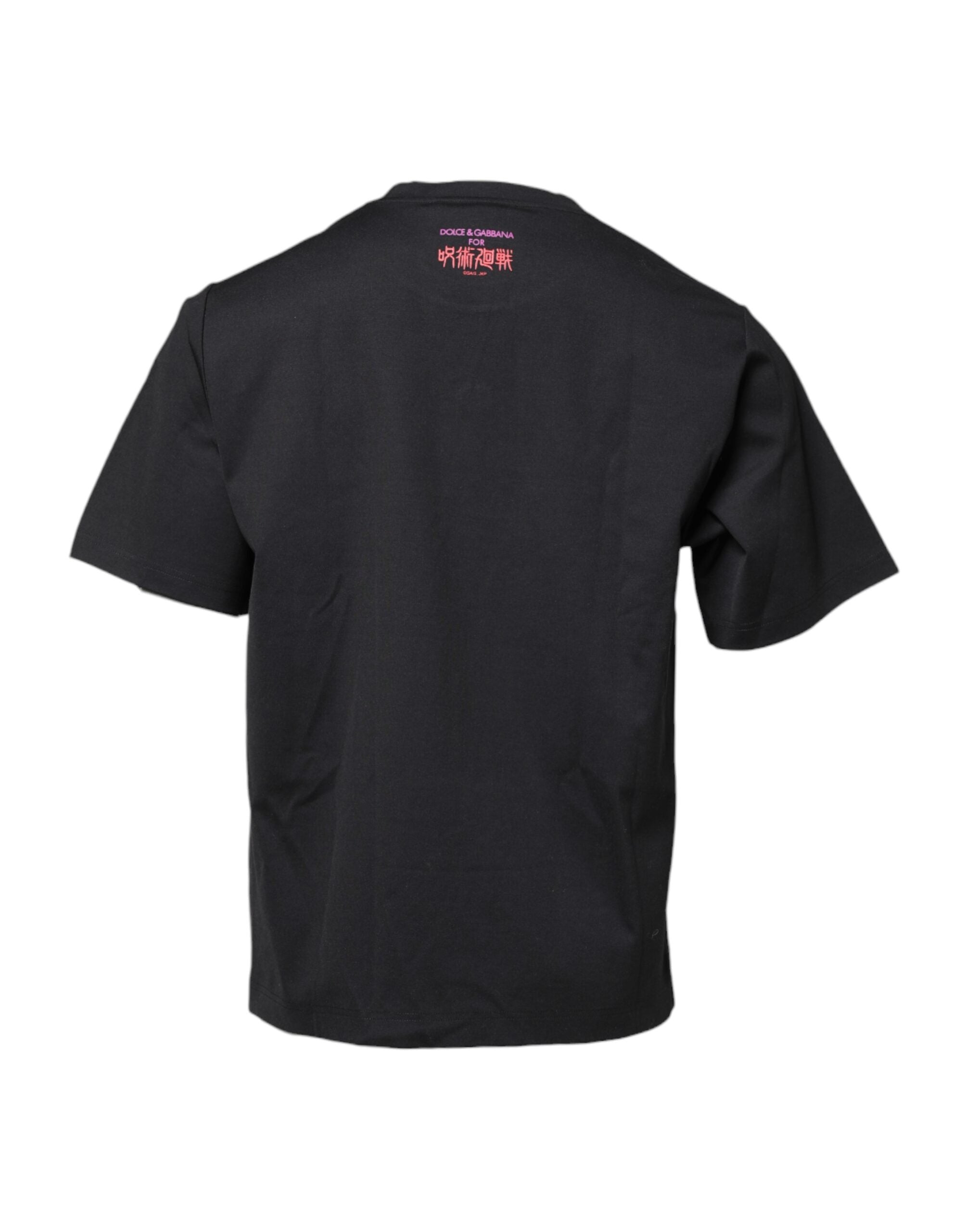 Мъжка тениска Men’s t-shirt DOLCE & GABBANA I8AGEZ G7F0S HN3ZI Black back view