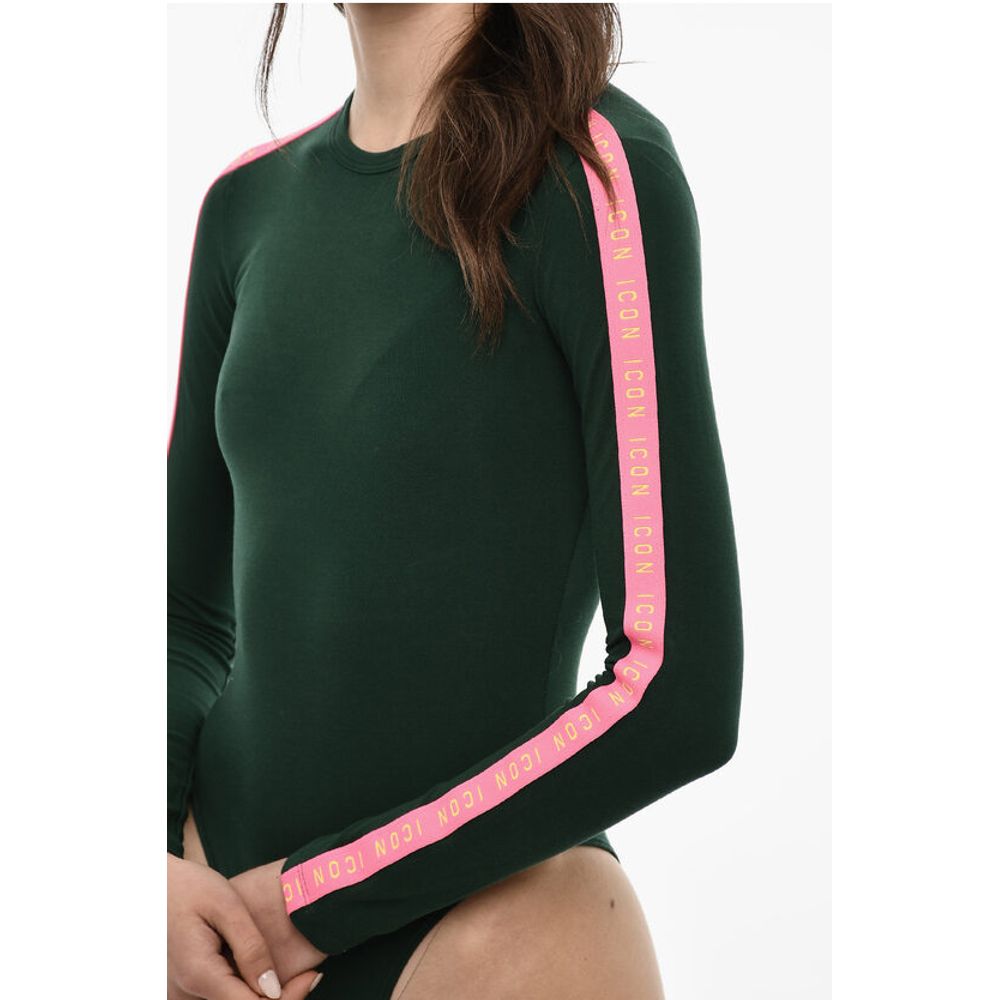 Dsquared² Long Sleeve Body With Logo Bands