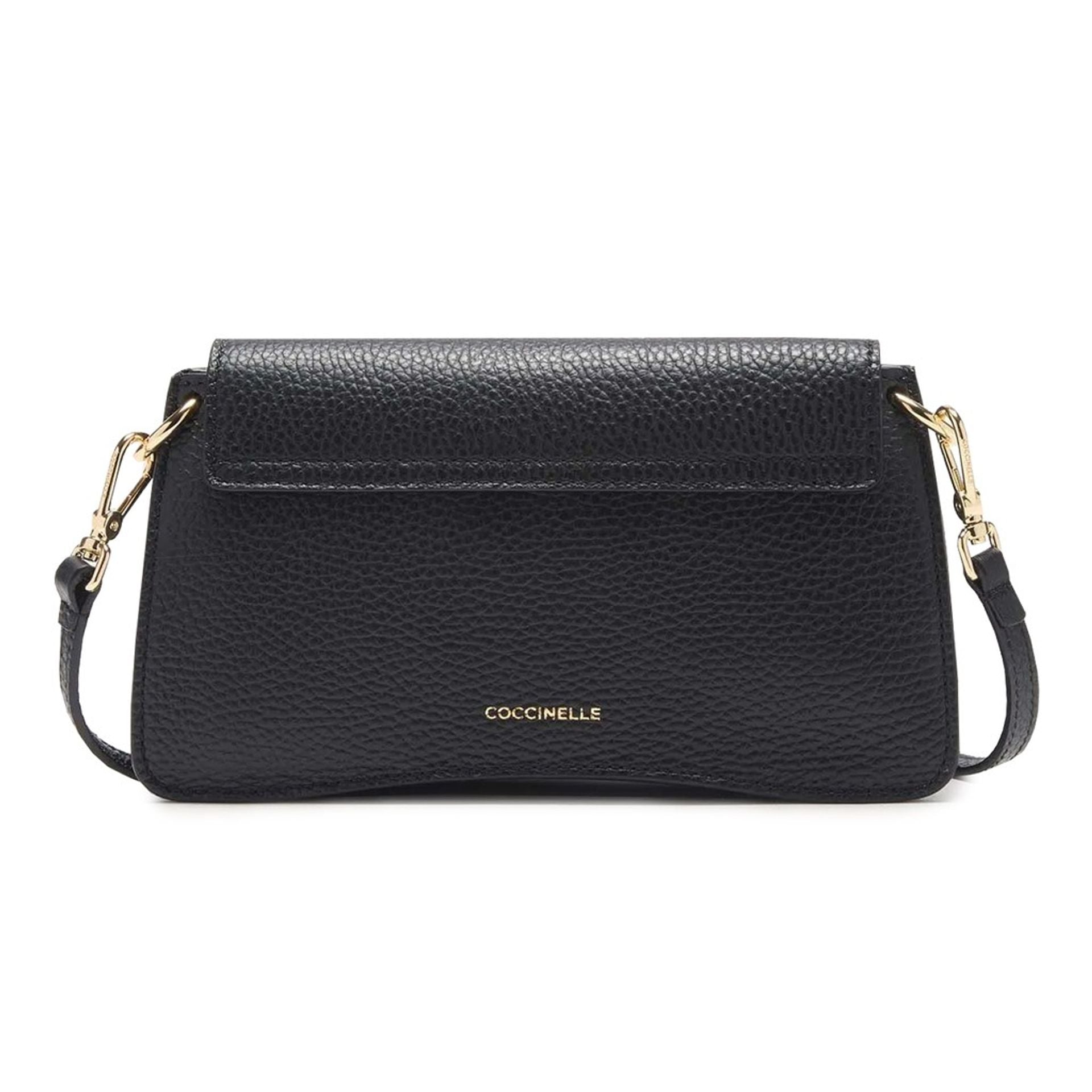 Дамска кросбоди чанта Women’s crossbody bag Coccinelle E5SSL270101 001 Black back view