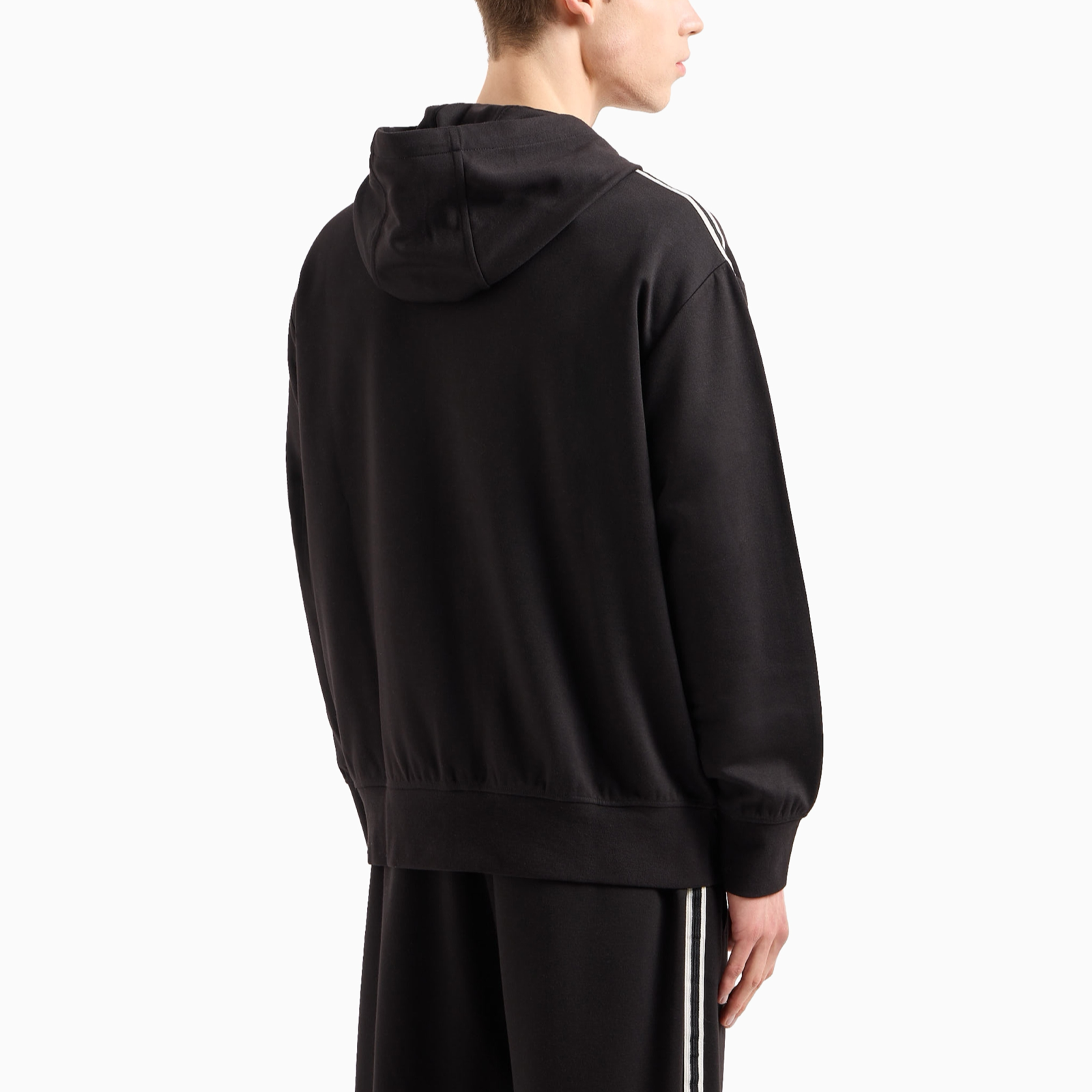 Мъжки черен суичър Armani Exchange Men Sweatshirt 8NZMSH Z9N1Z 1200 Back View