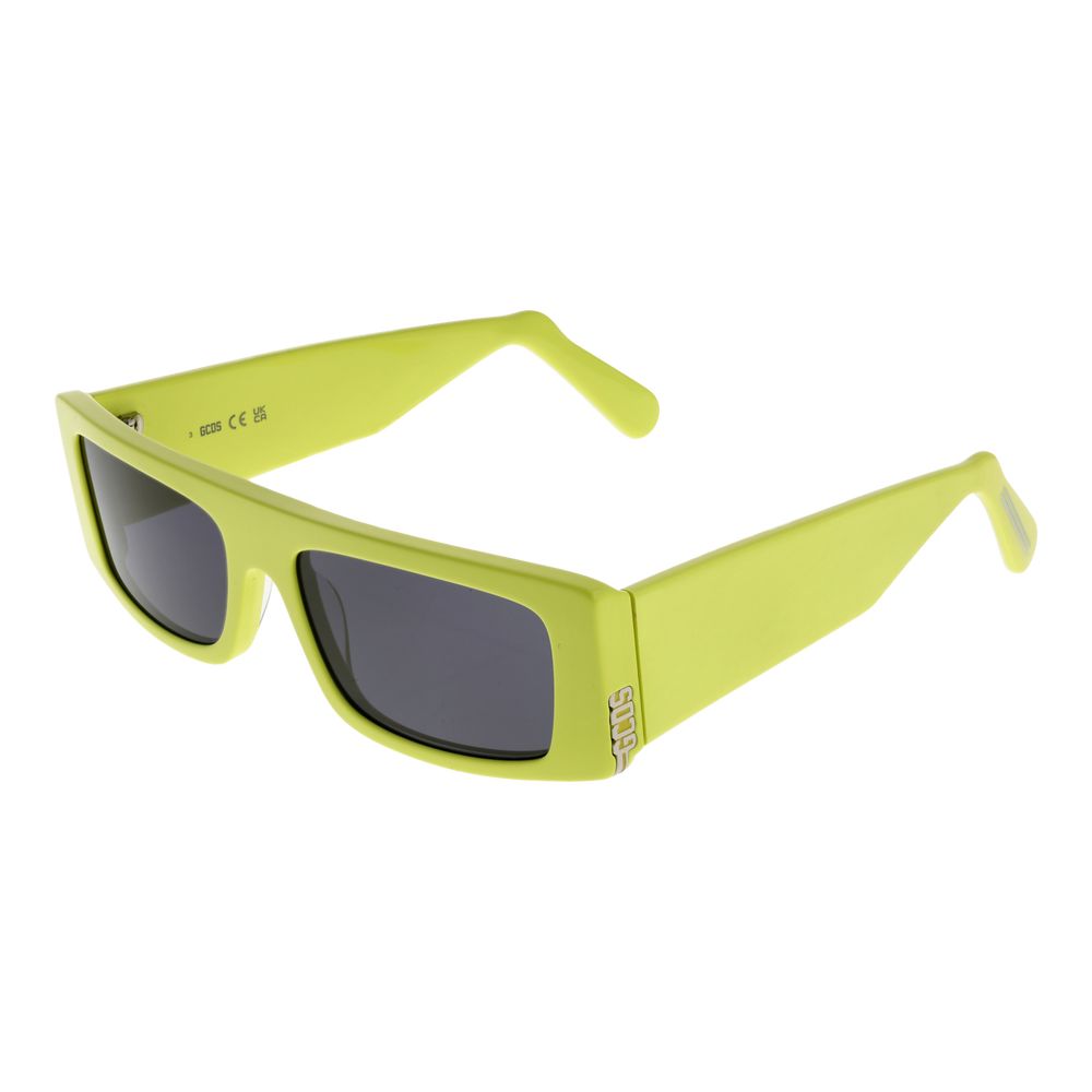 Жълти слънчеви очила GCDS Sunglasses GD0009 93A Front View