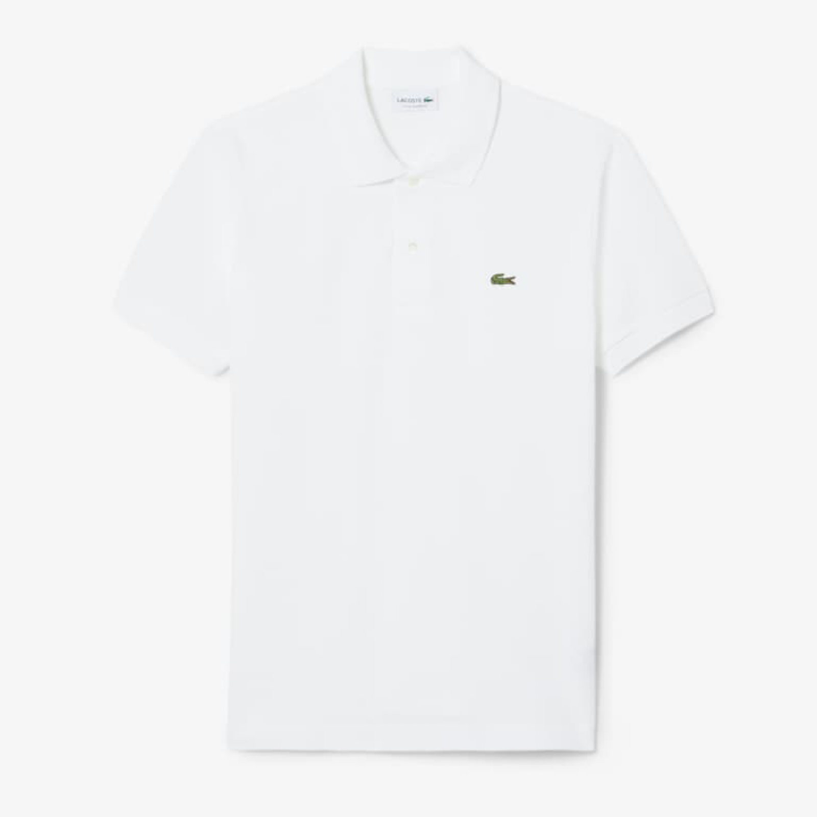 Мъжка бяла поло тениска Lacoste Men Polo L1212-51-001 Front View