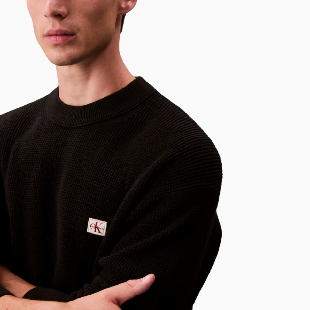 Мъжки пуловер Calvin Klein Jeans Men Sweater LV04RD313G UB1 Close-Up