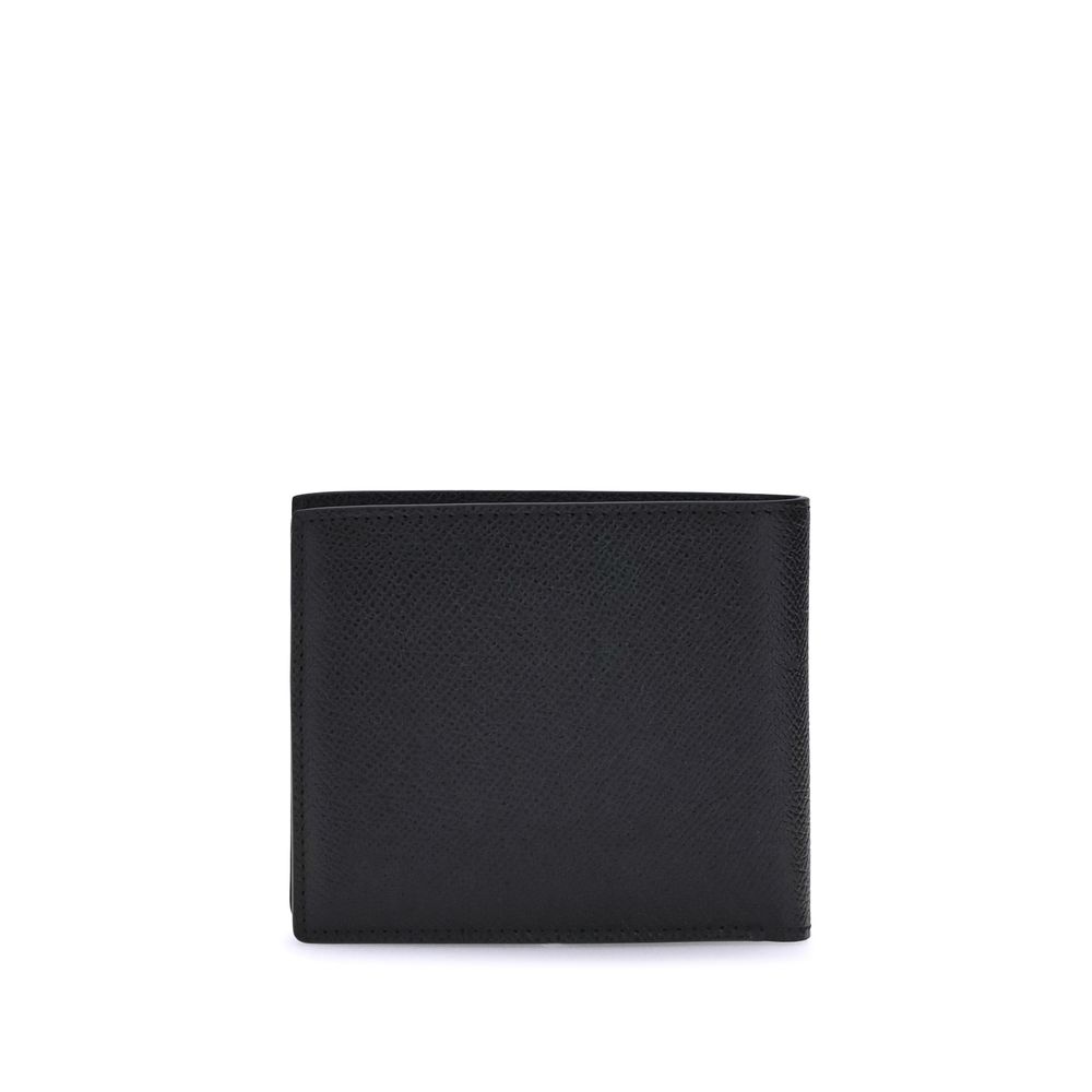 Мъжки портфейл от естествена телешка кожа Bod Taurus Men’s luxury wallet Tom Ford YM228LCL081G 1N001 Black back view