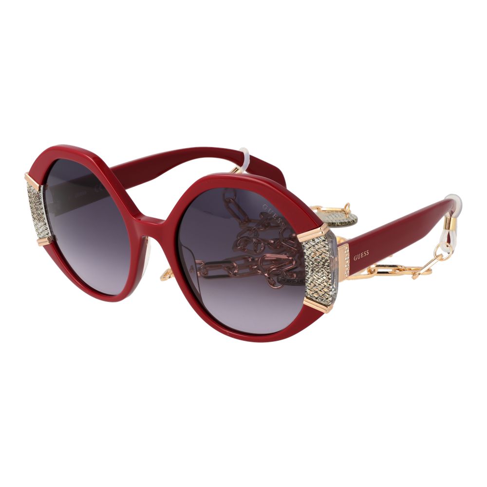 Guess Burgundy Women Sunglasses