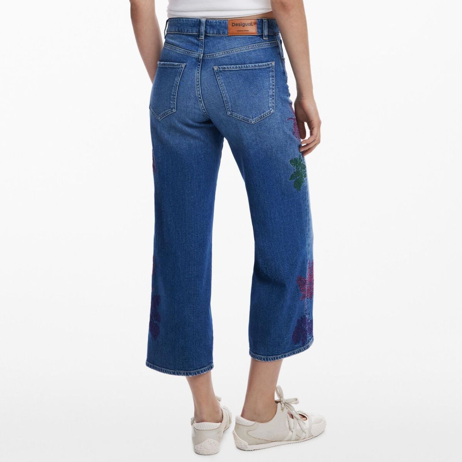 Дамски дънки Desigual Women Jeans 25WWDD21 5053 Back View