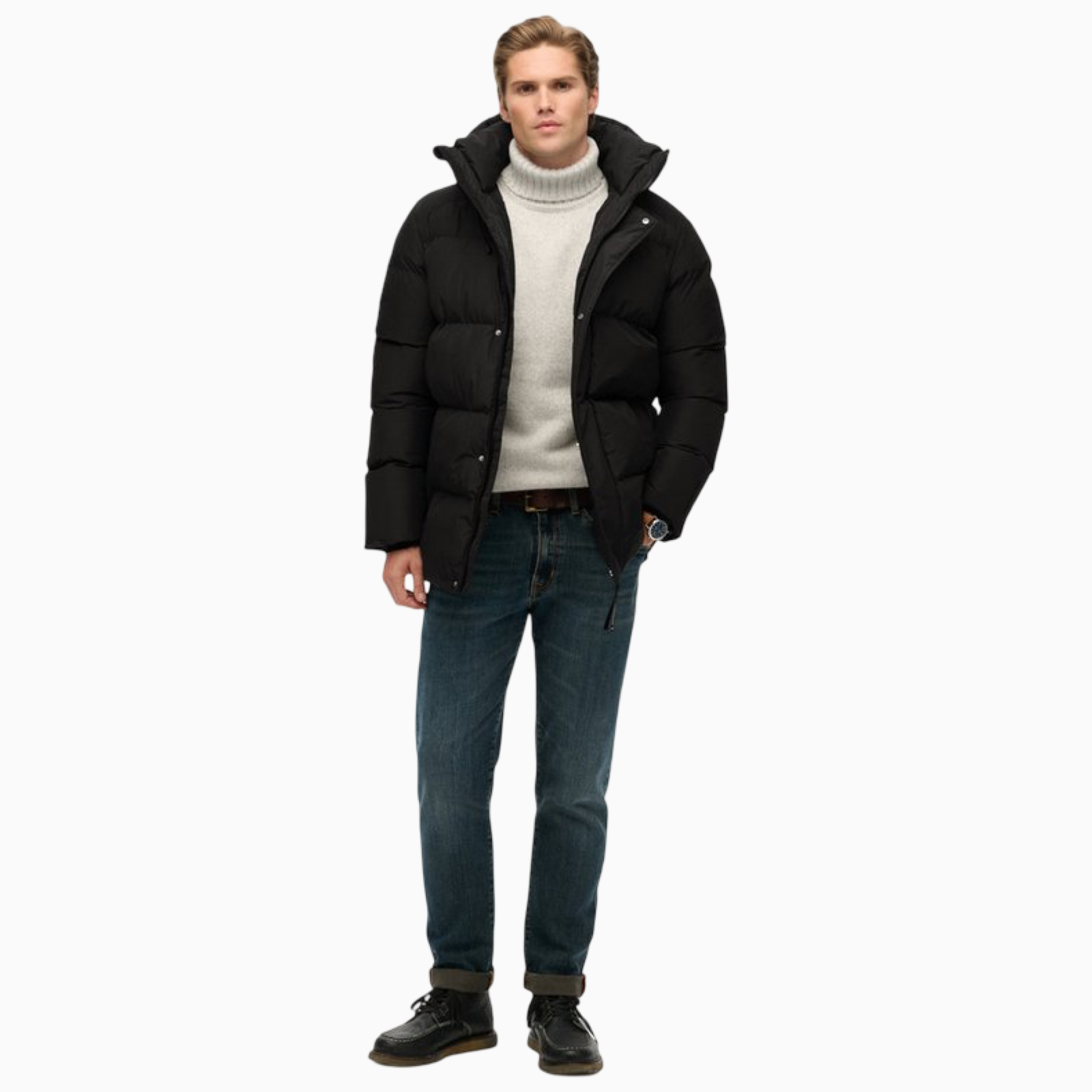 Мъжко зимно яке Superdry Men Jacket M5012285A Front View