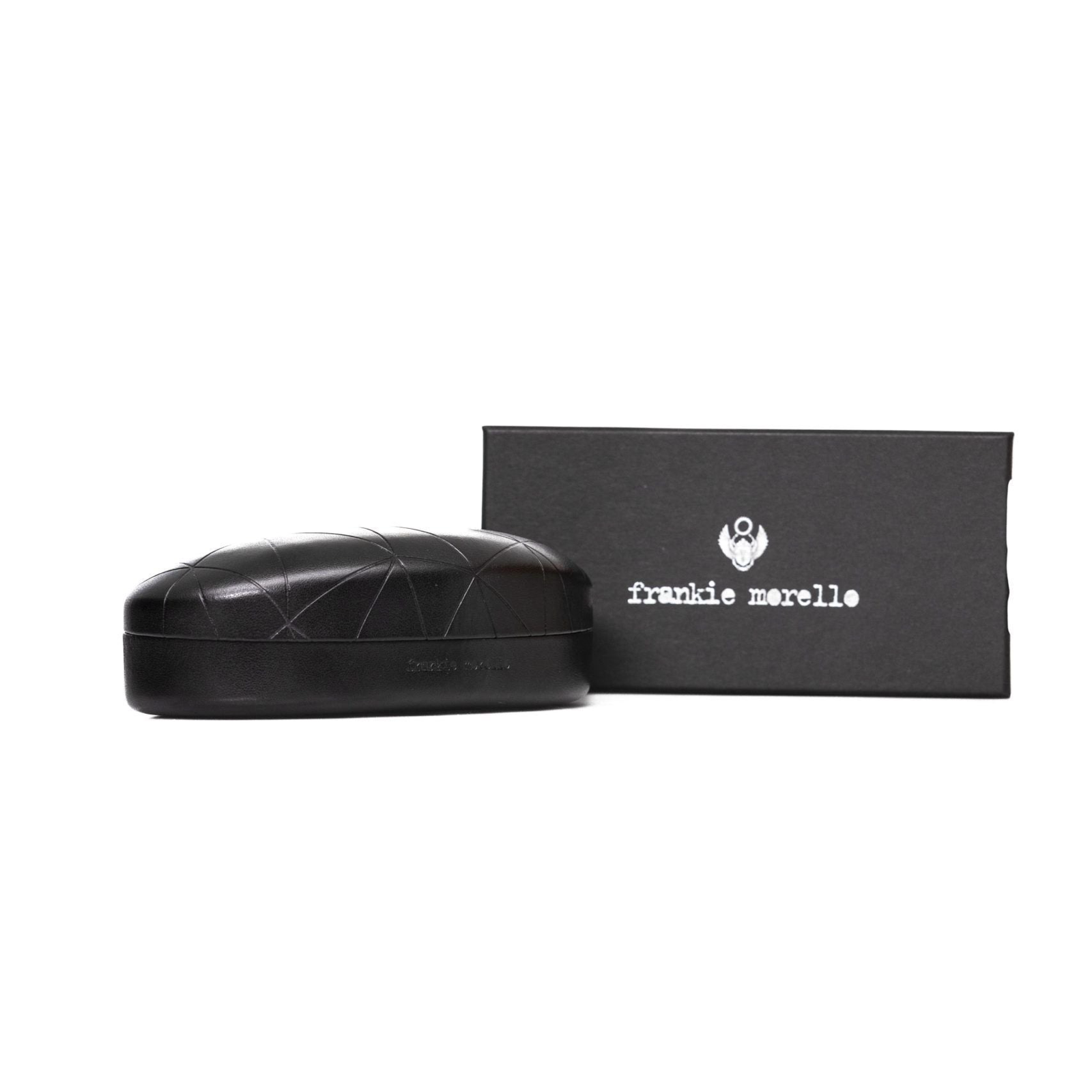 Мъжки слънчеви очила Frankie Morello Men Sunglasses FEMF8017US FR-02 NERO/SILVER Box View