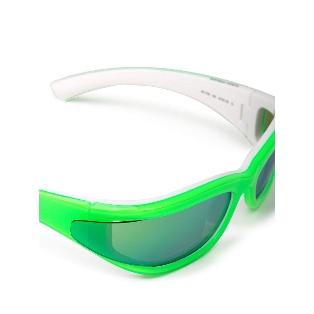 Bottega Veneta Green Acetate Sunglass