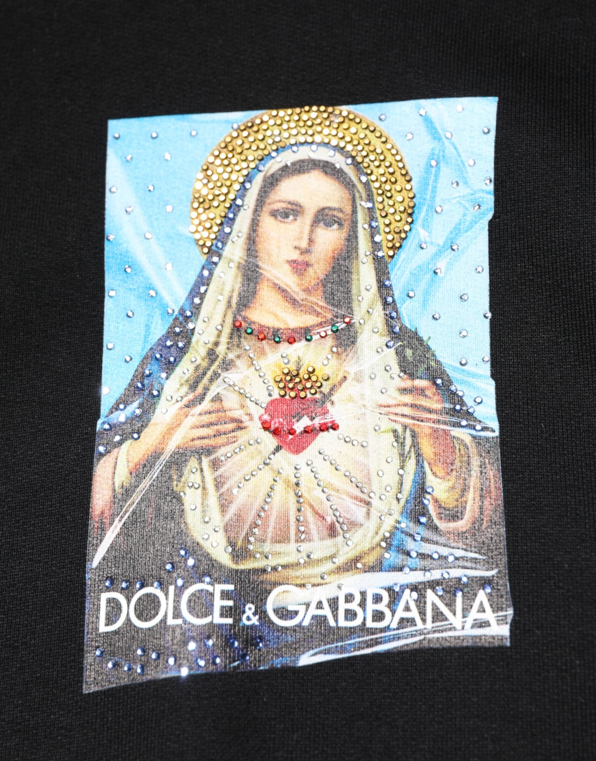 Dolce & Gabbana Crystal Embellished Sweatshirt