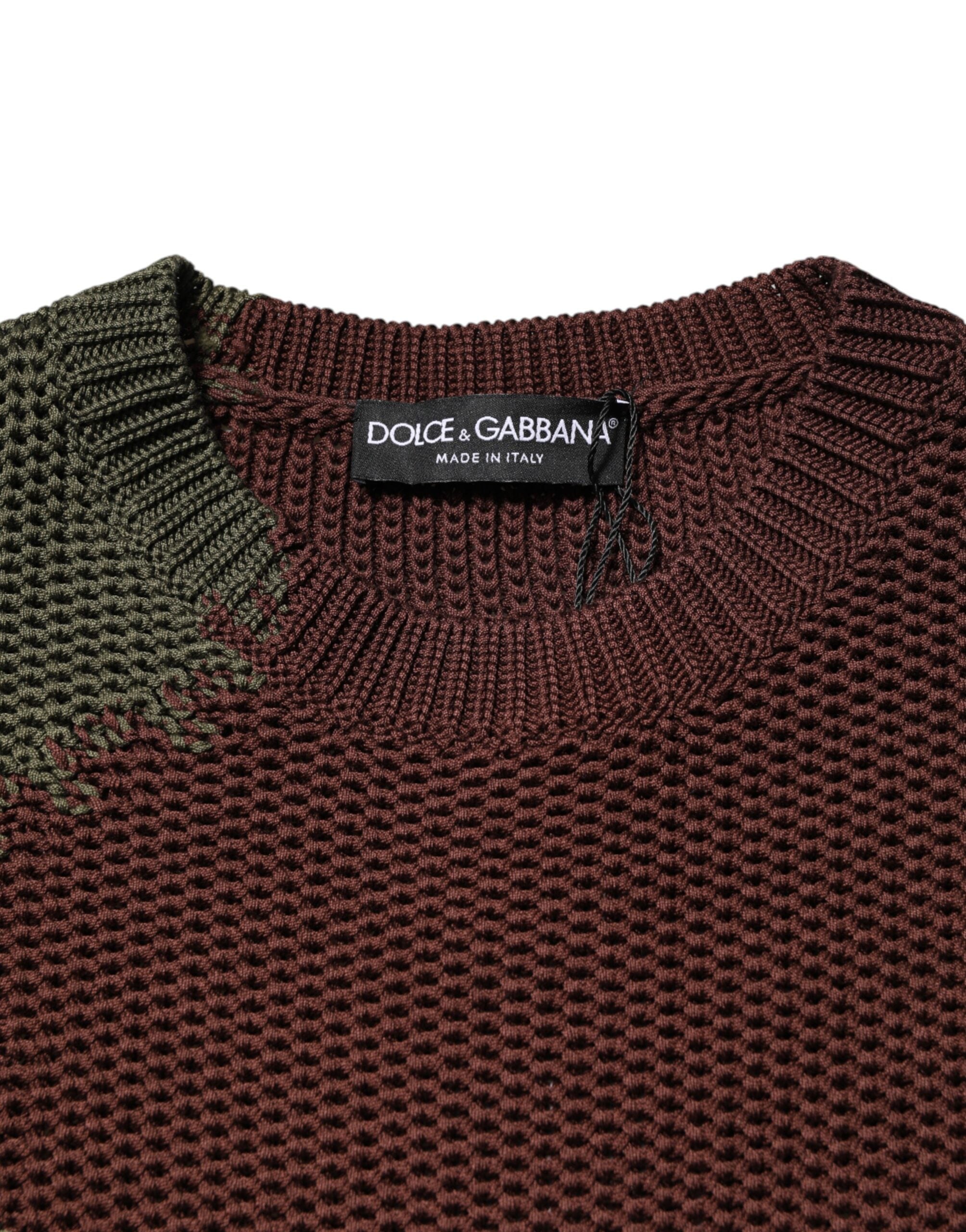 Мъжки пуловер Men’s abstract cotton sweater DOLCE & GABBANA GXI60T JACMG S9000