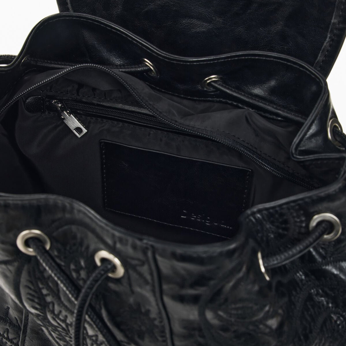 Дамска раница Desigual women’s backpack 26WAKP06 2000   Inside view