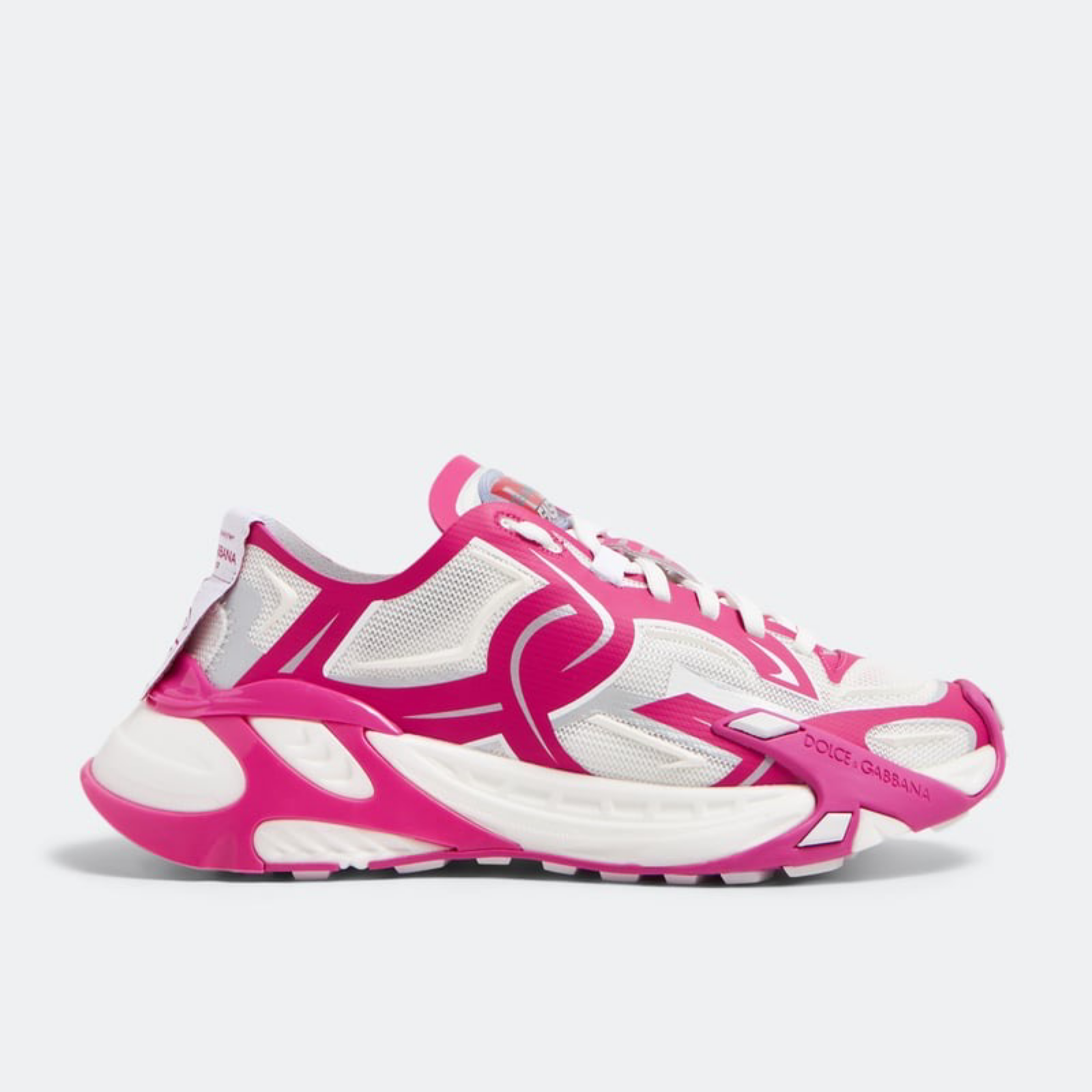 Dolce & Gabbana Fast Panelled Women Sneakers Lateral View