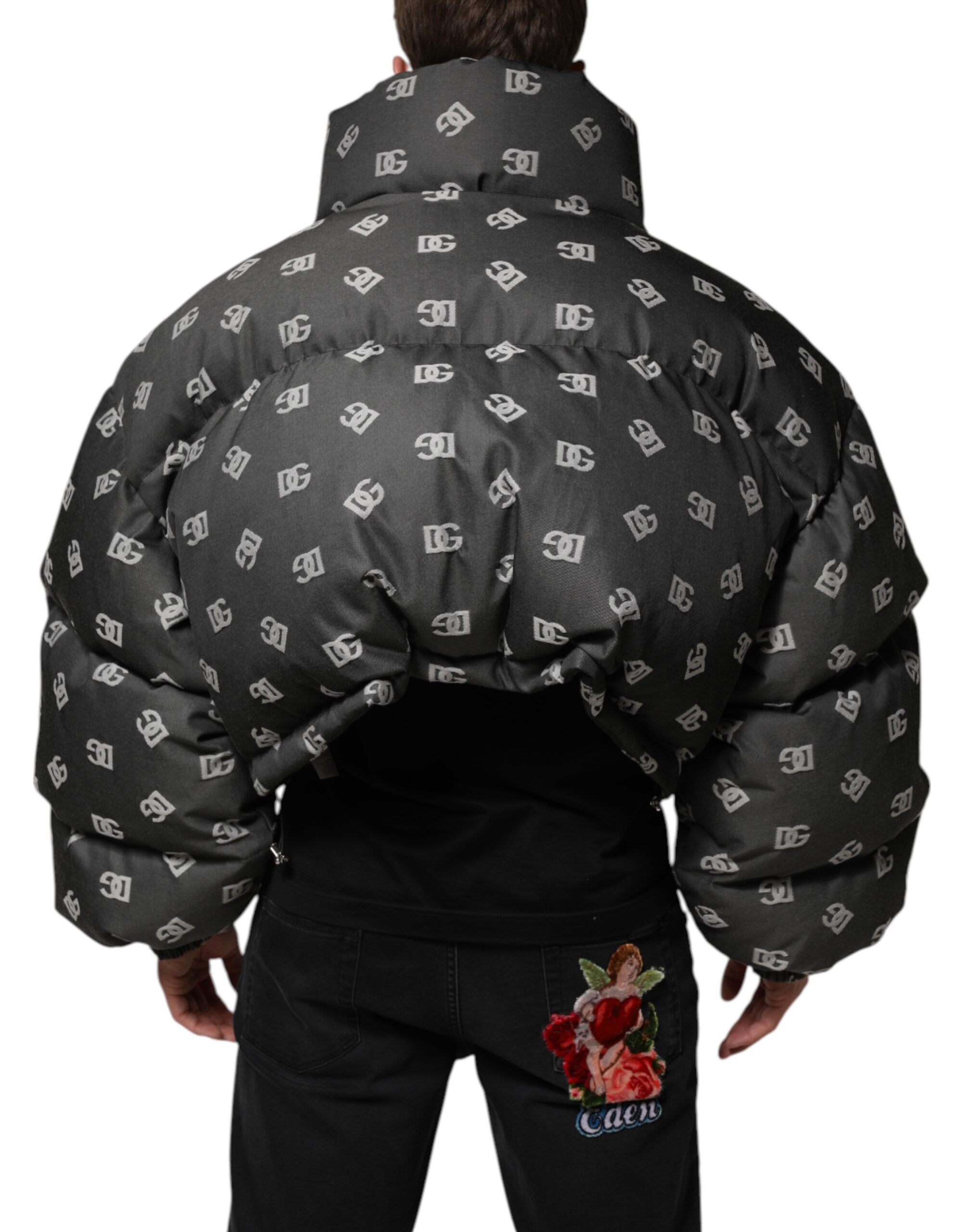 Мъжко пухено яке Men’s puffer jacket DOLCE & GABBANA G9YT9T HJMOD S8350 Back view