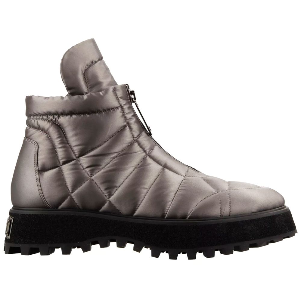 Мъжки боти Men’s ankle boots DOLCE & GABBANA MICHELANGELO A60403-AQ303 Silver lateral view