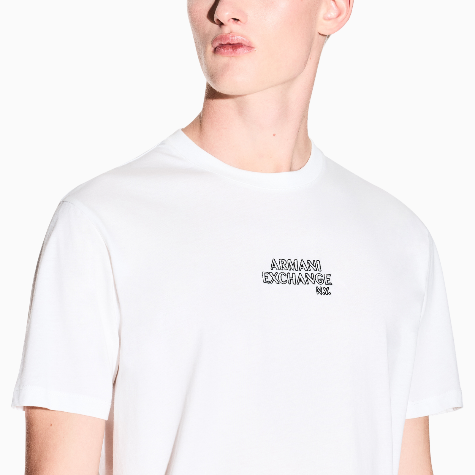 Мъжка тениска Armani Exchange Men T-shirt XM001784 AF10356 U0009 Close-Up