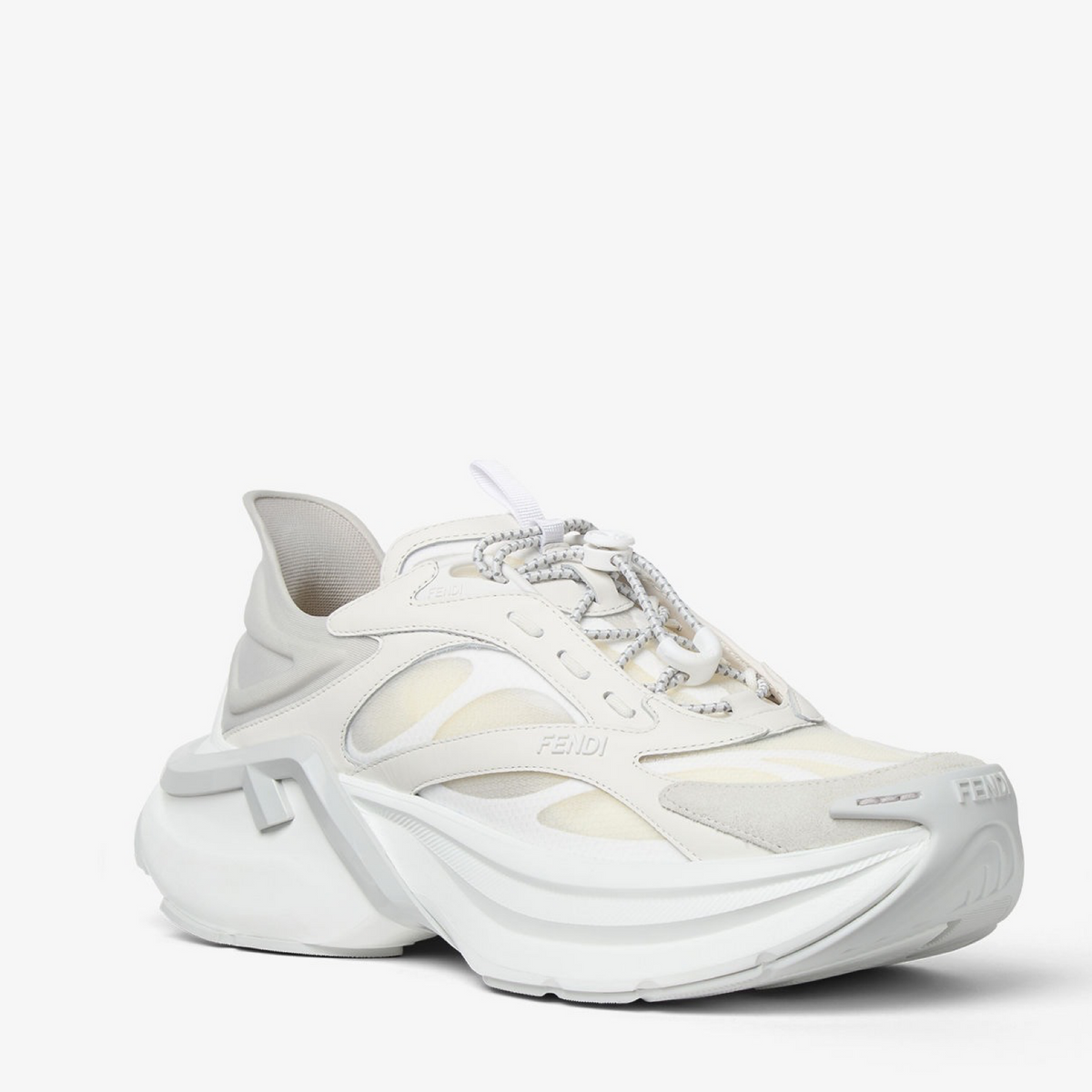 Fendi F-Light Sneakers 7E1846AYFPF1V80 Lateral View