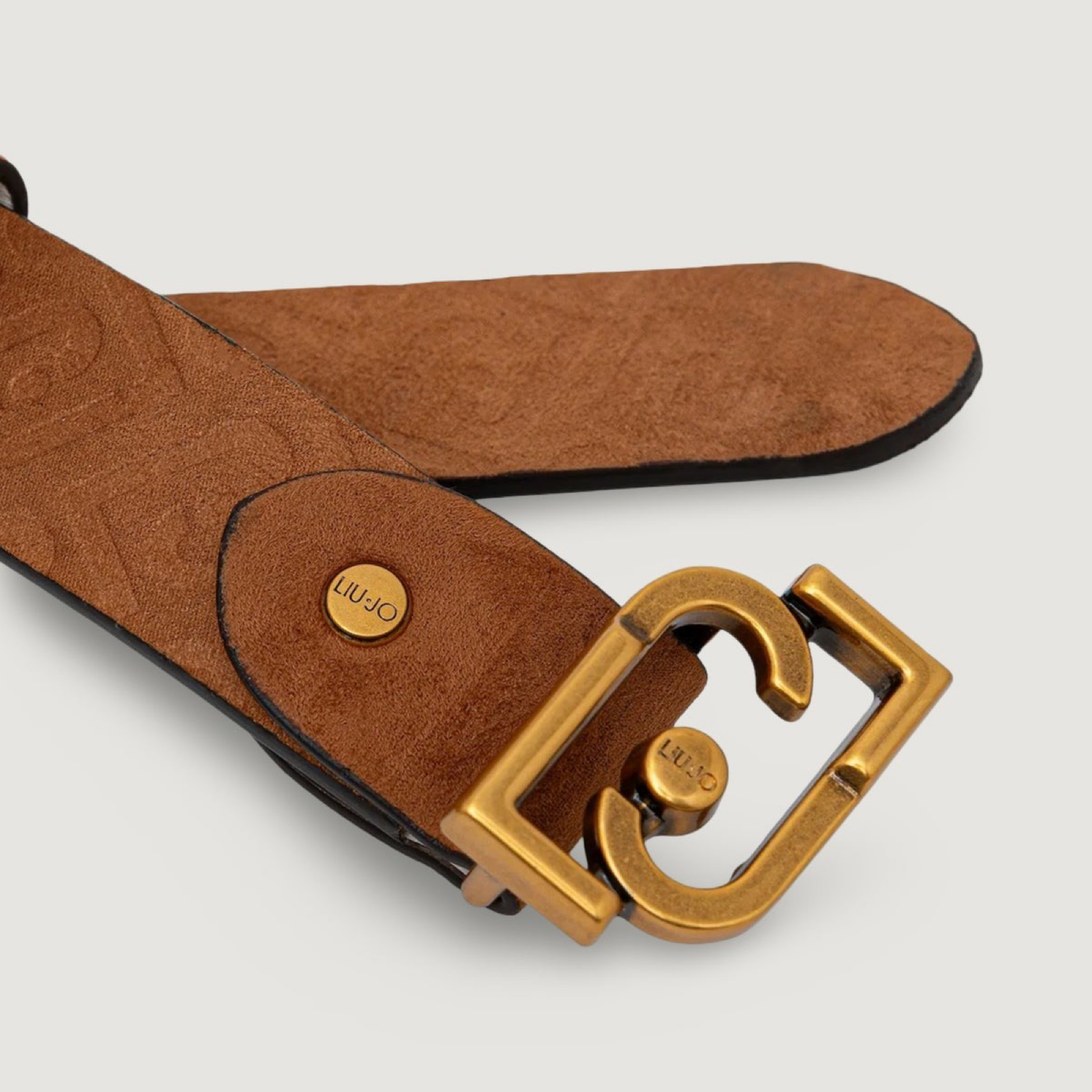 Дамски кафяв колан Liu Jo Women Belt AA6236 T384A Close-Up