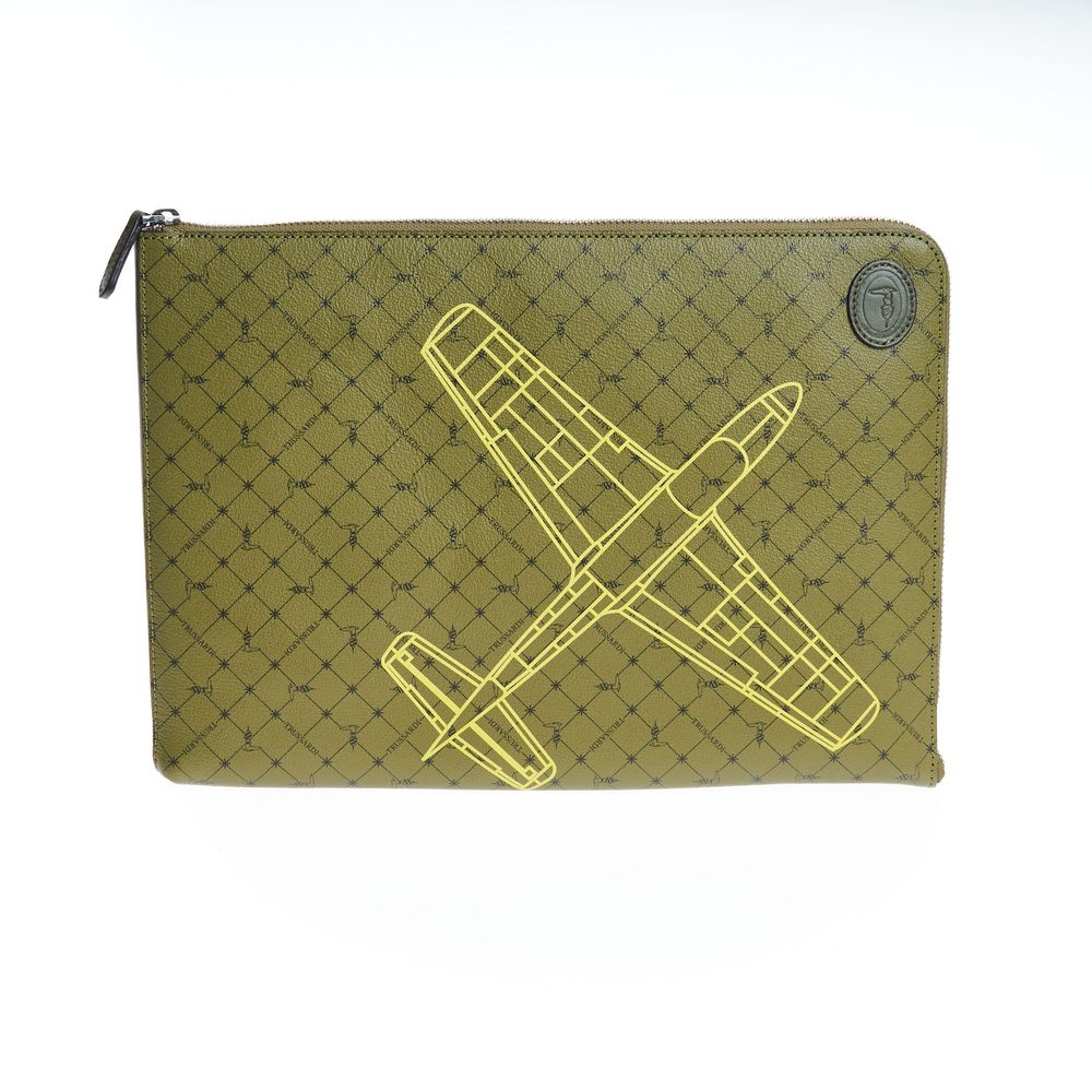 Trussardi Airplane Clutch Bag