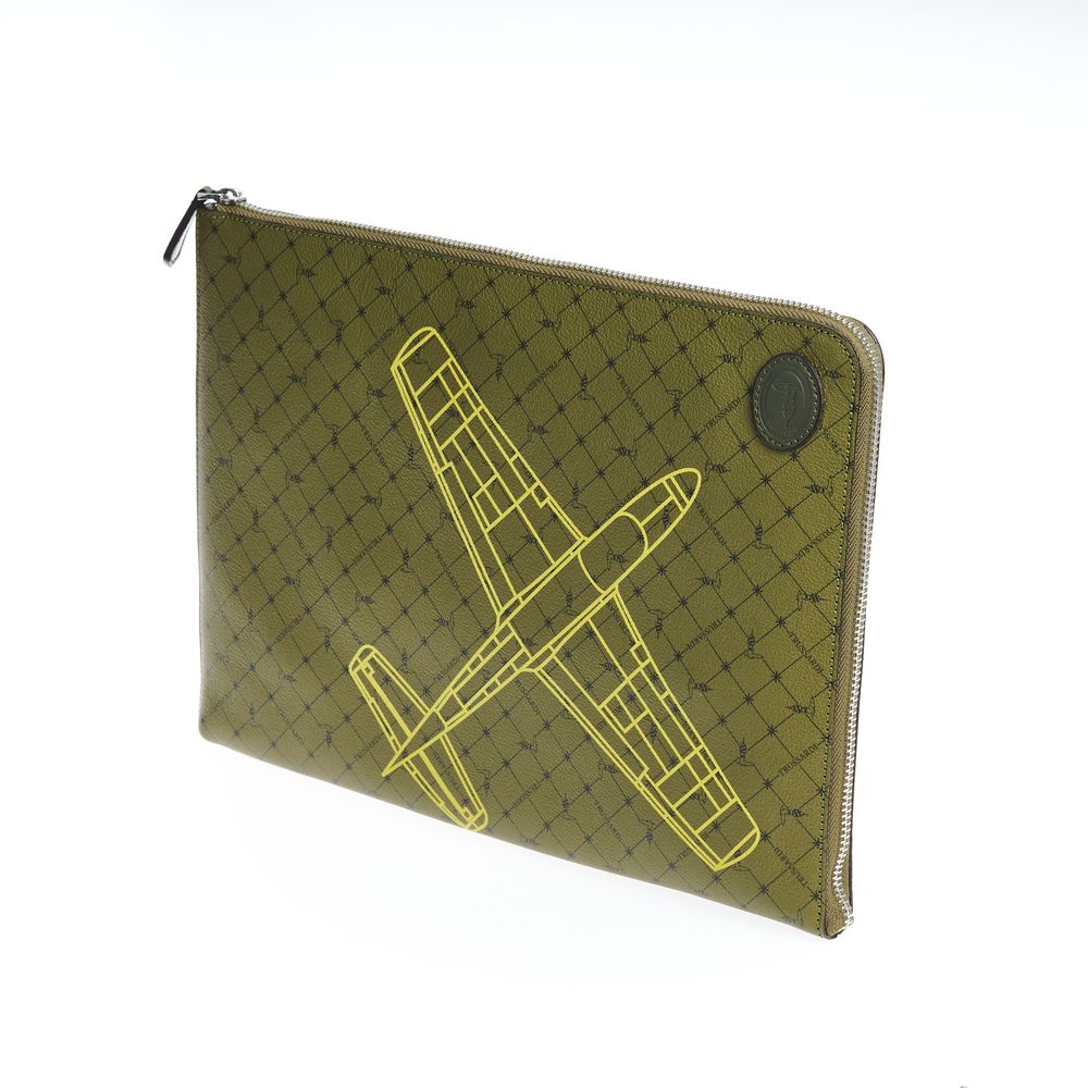 Trussardi Airplane Clutch Bag