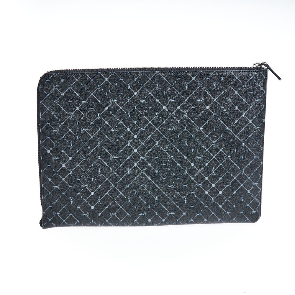 Мъжка клъч чанта Men’s clutch bag Trussardi Airplane back view