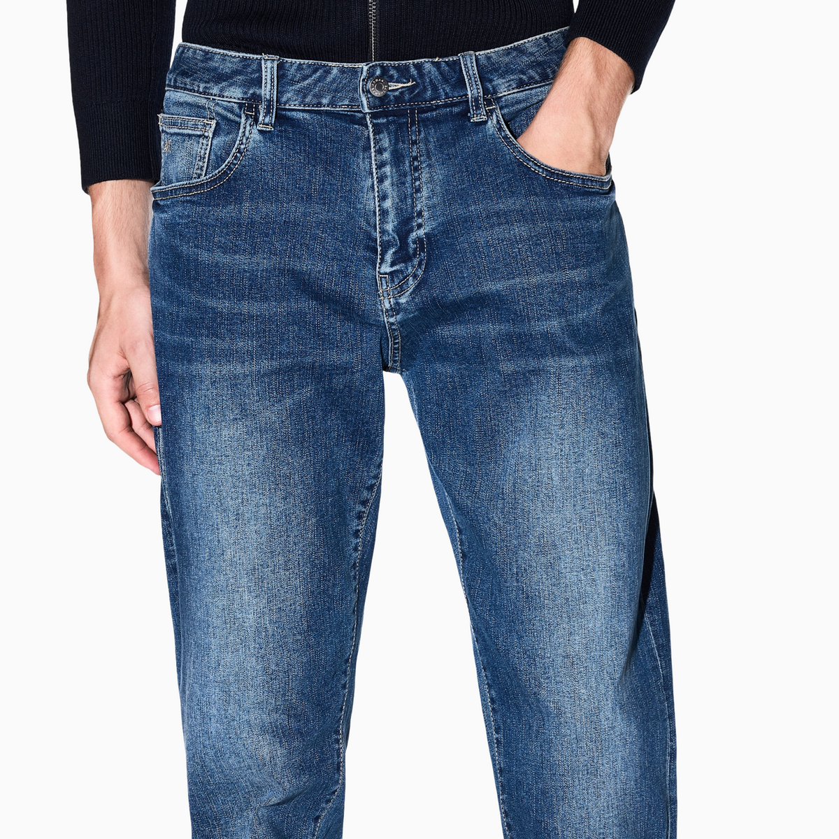 Мъжки дънки Armani Exchange Men Jeans XM000049 AF14266 MB001 Close-Up