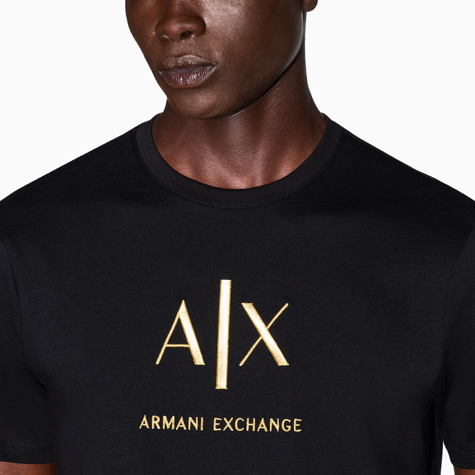 Мъжка тениска Armani Exchange Men T-shirt XM003114 AF10356 UC001 Close-Up