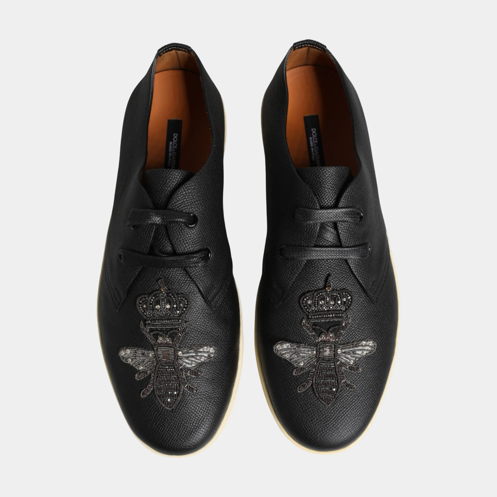 Dolce & Gabbana Men Flat Shoes Top View