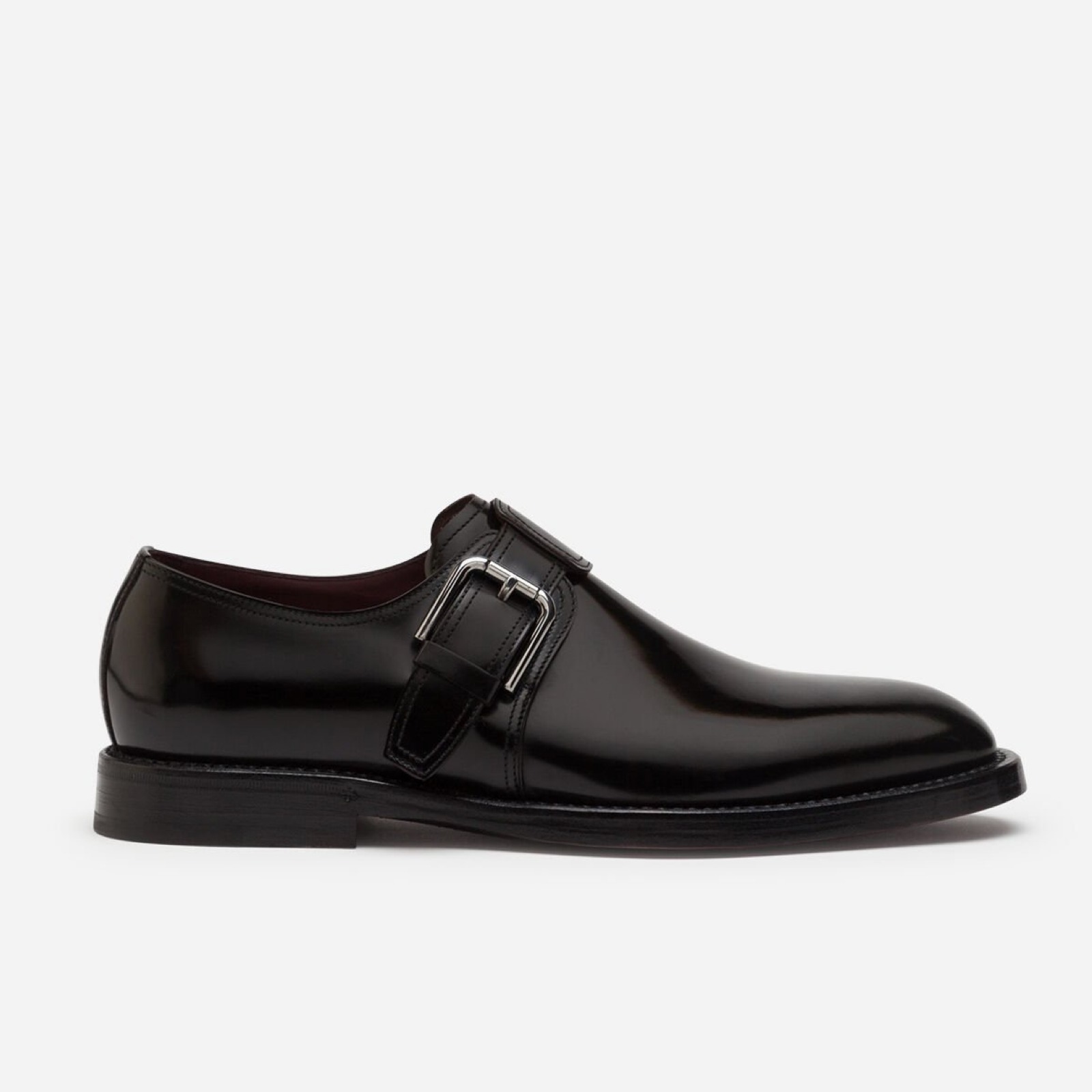 Dolce & Gabbana Giotto Monk Strap Derby Men Formal Shoes Lateral View