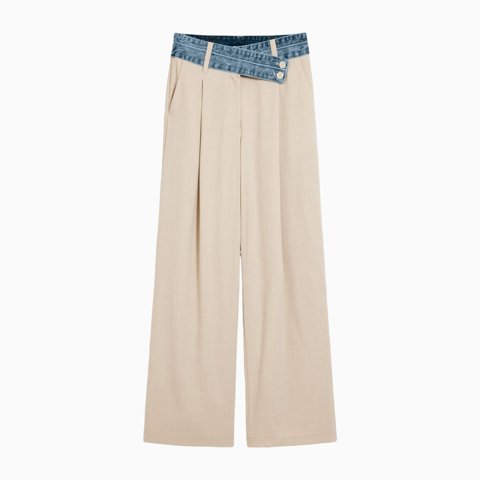 Дамски панталон Desigual Women Trousers 26SWPW28 6008 Front View