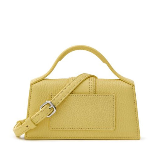 Дамска чанта Women’s handbag Jacquemus Le Mini Bambino 213BA0063234 250 Yellow back view