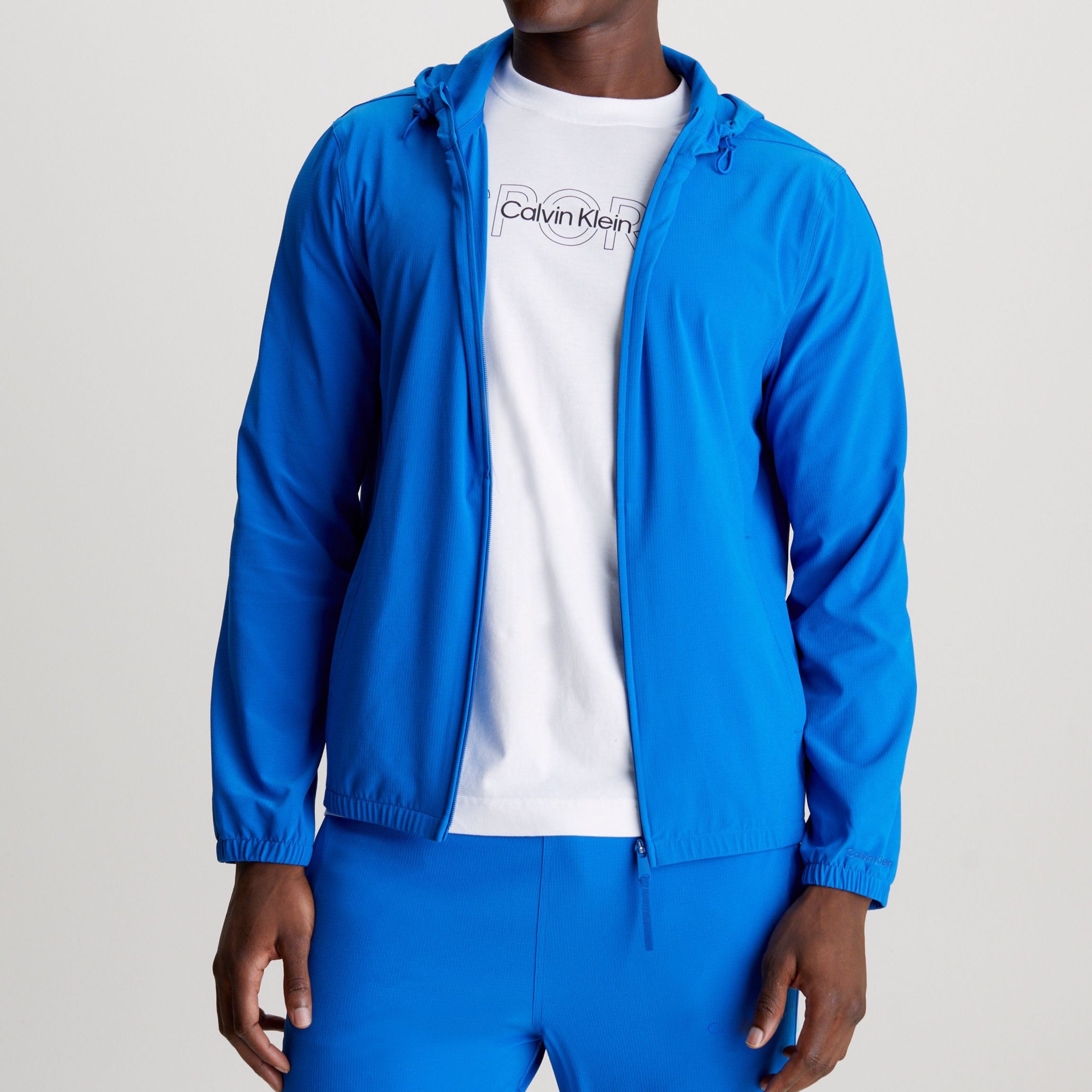 Мъжко яке ветровка Men’s wind stopper jacket Calvin Klein 00GMS4O520 CGN Blue
