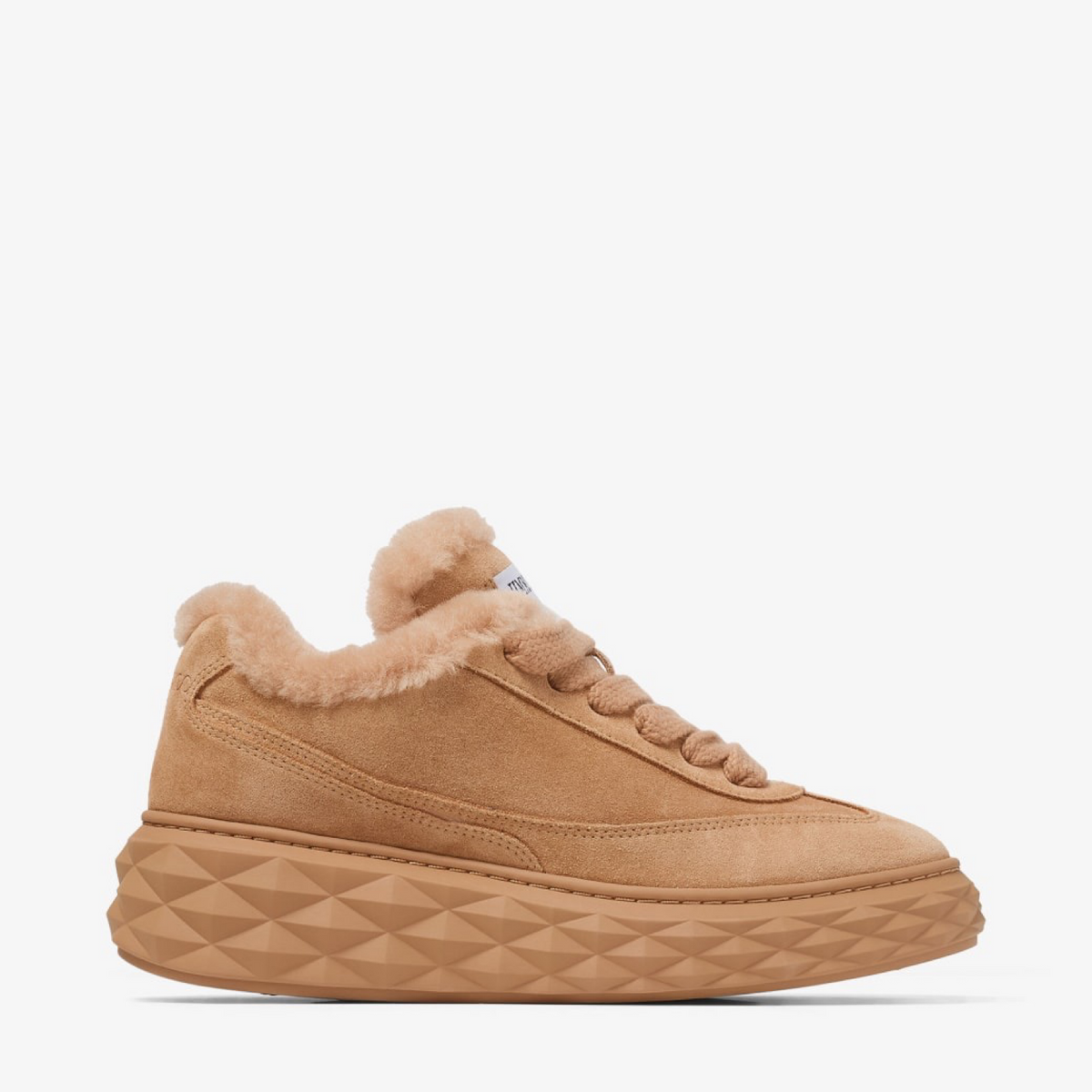 Jimmy Choo Maxi Retro F Sneakers DIAMONDMAXIRETROFVQQ Lateral View