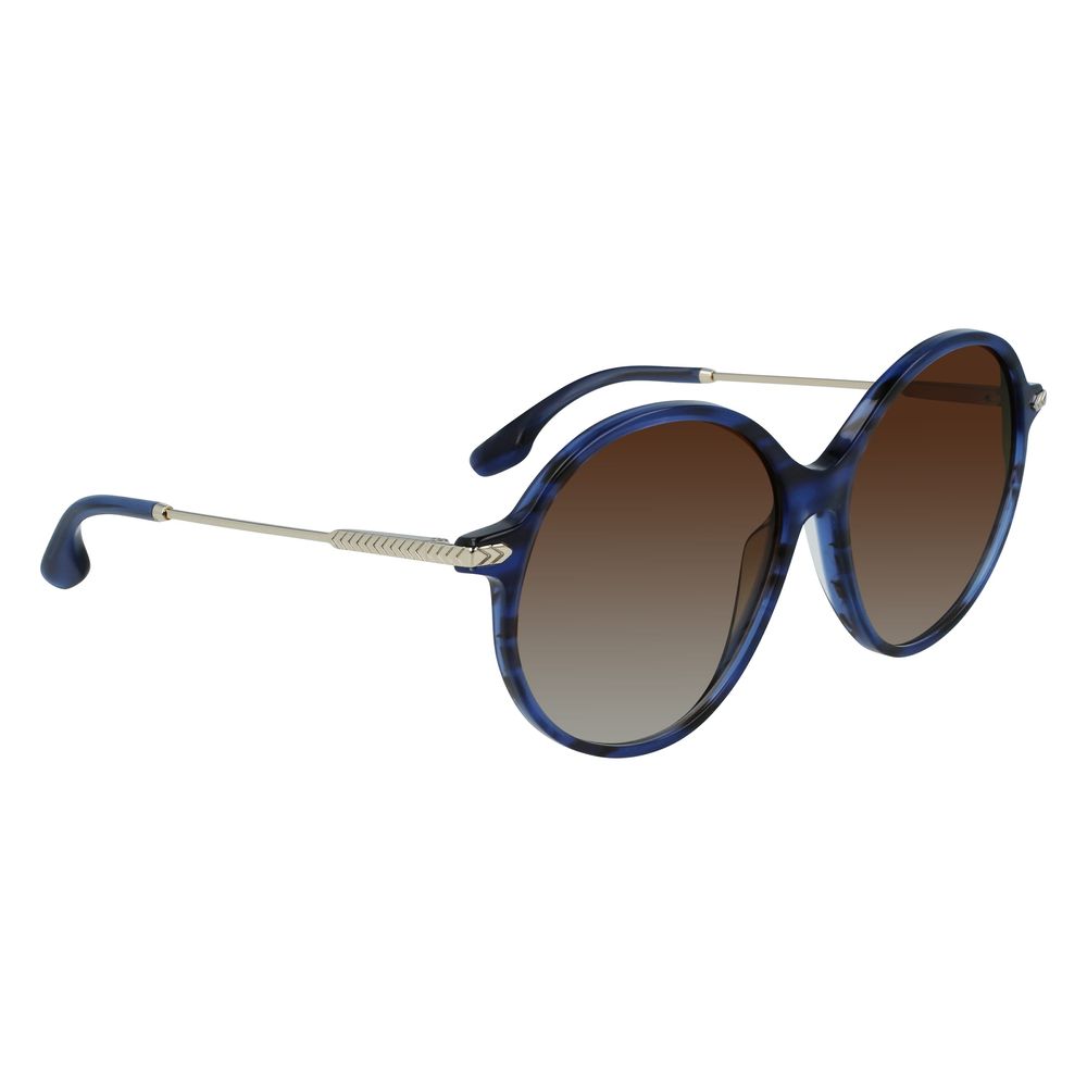 Victoria Beckham Blue Acetate Sunglasses