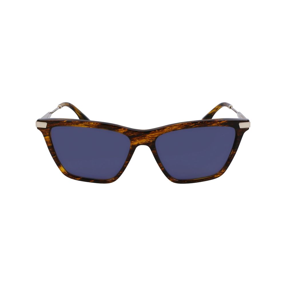 Victoria Beckham Yellow Acetate Sunglasses