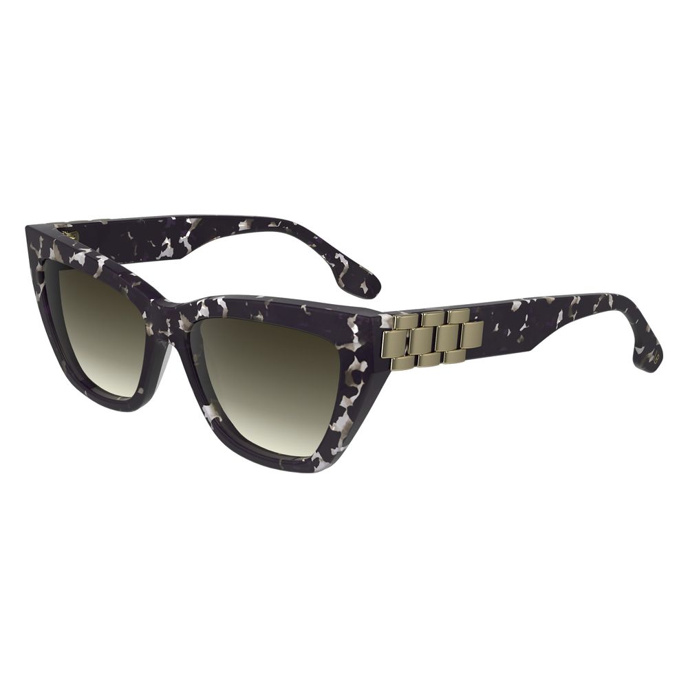 Victoria Beckham Black Acetate Sunglasses